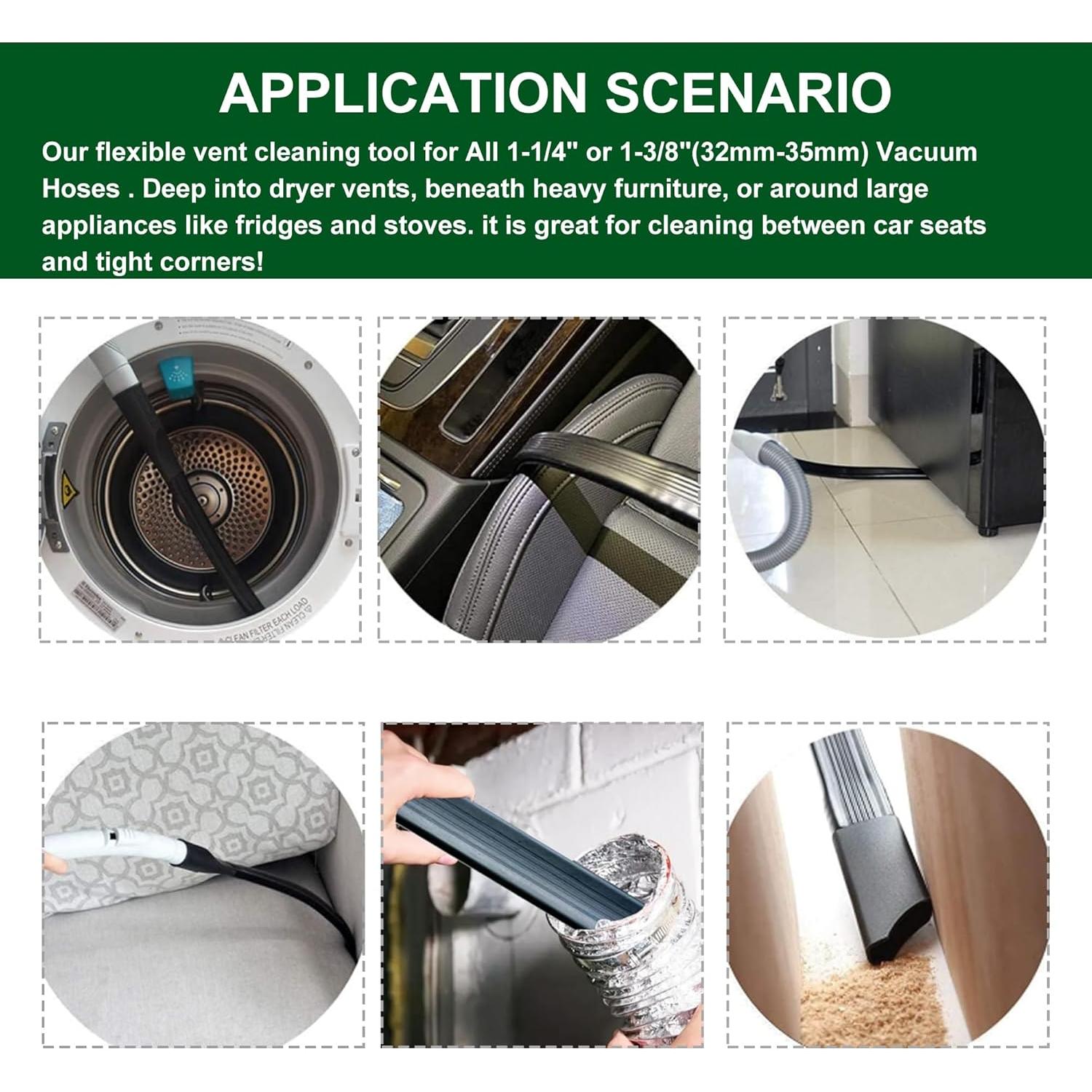 Herramienta de Ranura Flexible EZ SPARES 63.5cm para Aspiradora