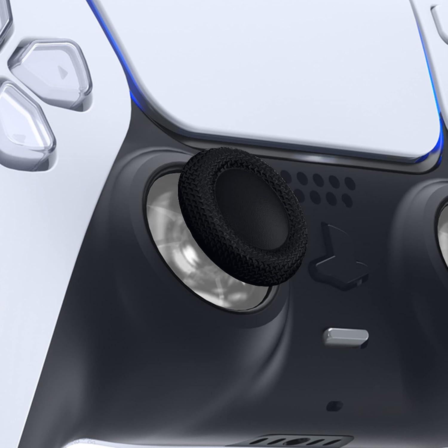 eXtremeRate Palancas Reemplazo PS5/PS4 Negro y Rojo