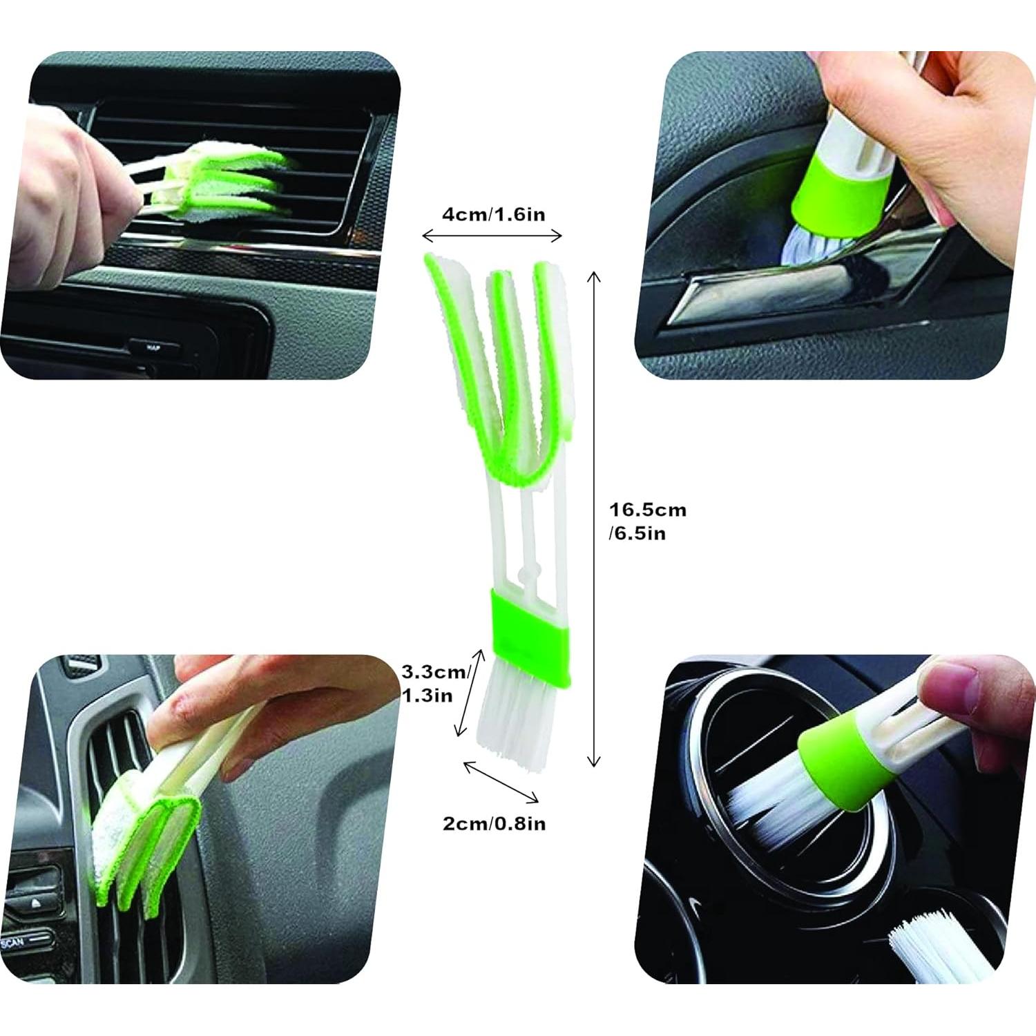 Kit de Limpieza de Interiores de Automóvil INGWETECH - 16 Piezas