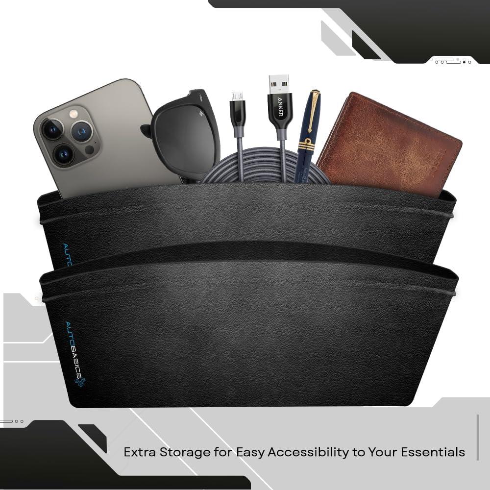 Organizador de Espacio entre Asientos AutoBasics - 2 Piezas