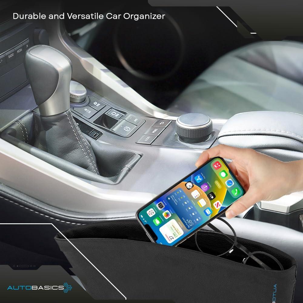 Organizador de Espacio entre Asientos AutoBasics - 2 Piezas