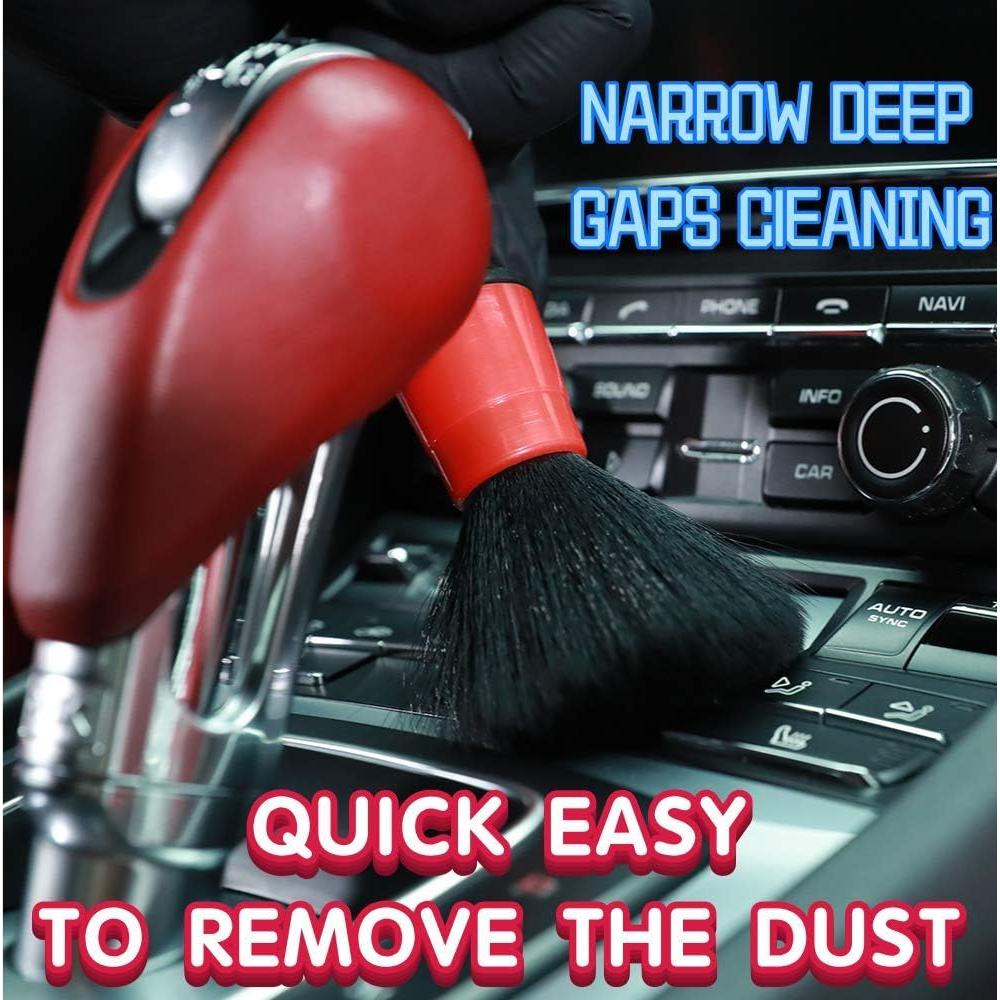 Juego de 2 cepillos de detailing SGCB PRO para automóviles