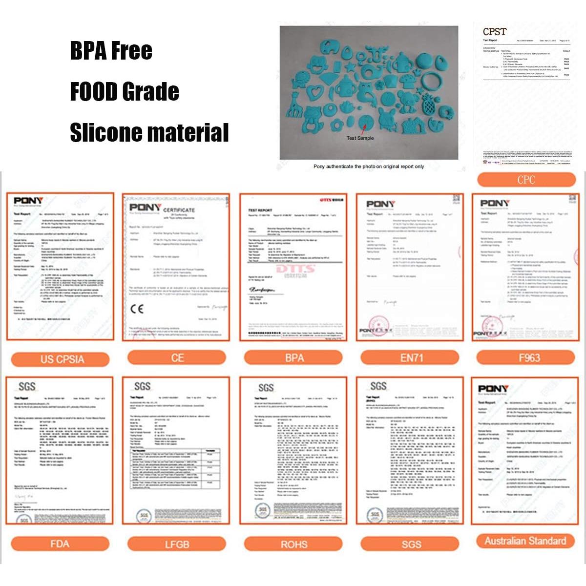 100 Perlas Redondas de Silicona 12mm Alenybeby DIY Accesorios