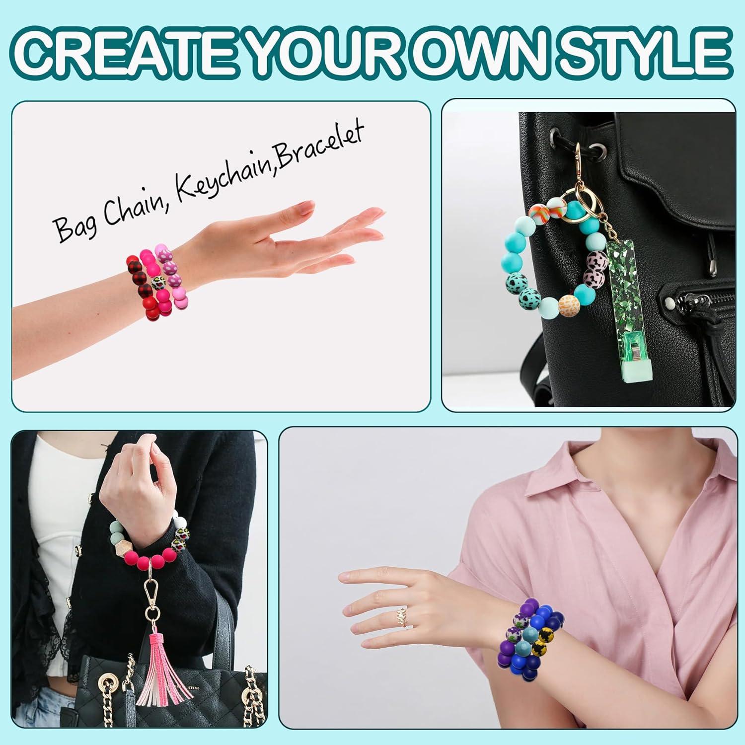 120 Granos de Silicona 15mm Richbunnys Color Fantasma para Manualidades