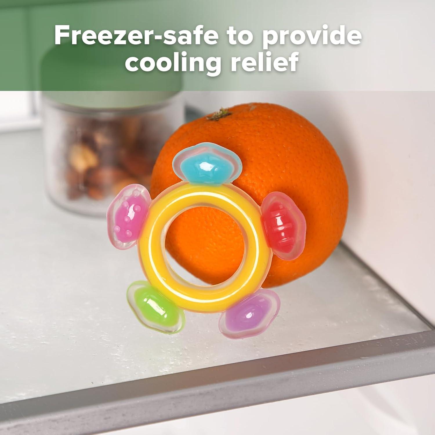 Mordedor de Silicona Haakaa Rueda de la Fortuna 3-6 Meses