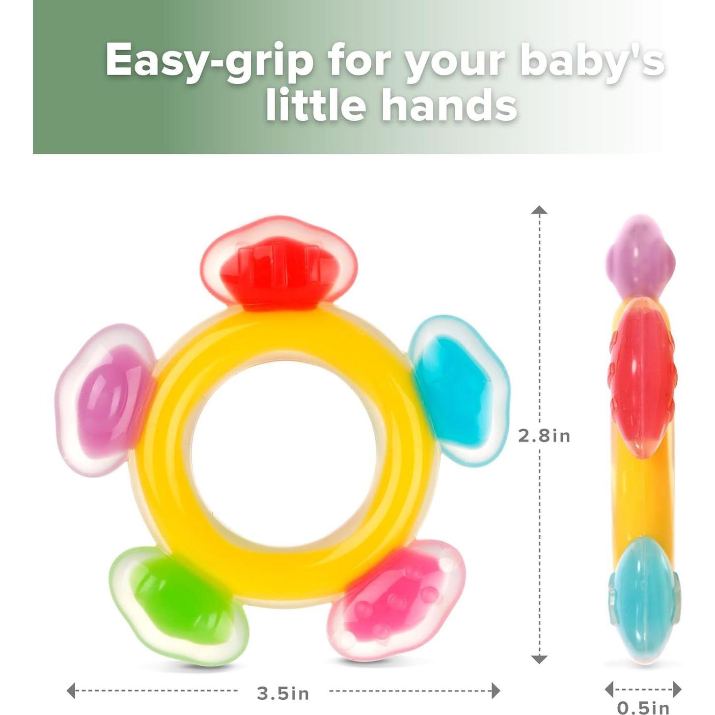 Mordedor de Silicona Haakaa Rueda de la Fortuna 3-6 Meses