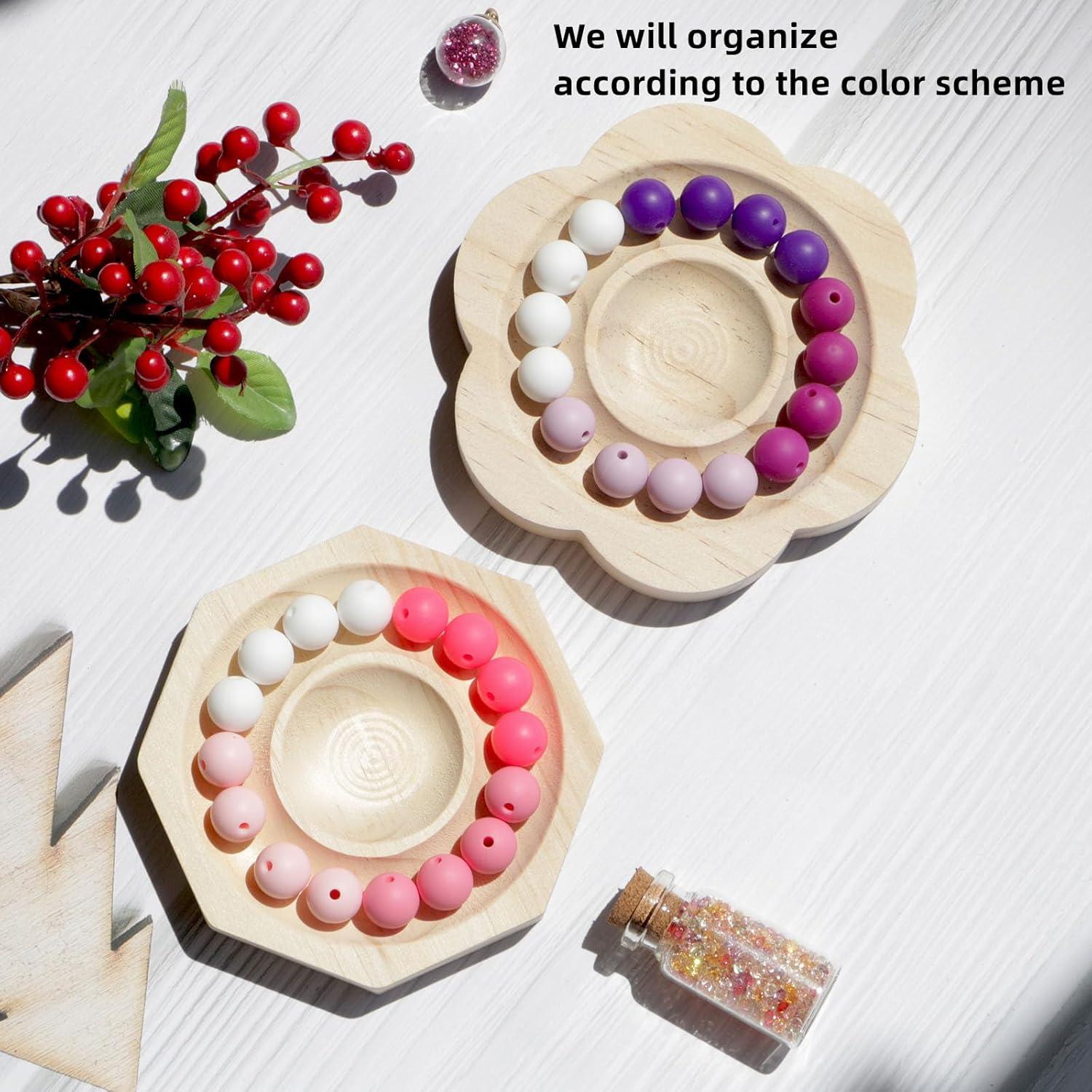 120 Perlas de Silicona 12mm Dabaiitechann Mezcla de Colores