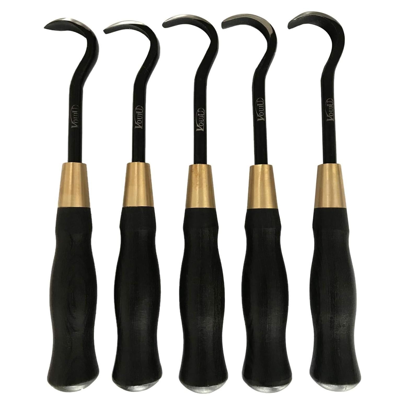 Juego de Herramientas de Bonsai VOUIU 5 Piezas con Bolsa