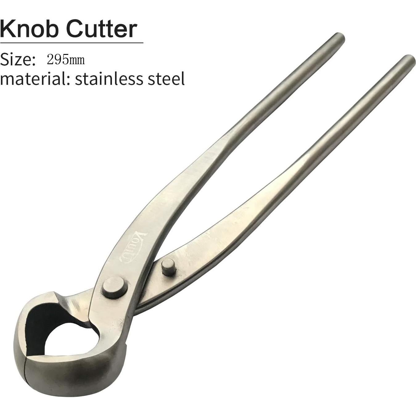 Juego de herramientas de bonsái VOUIU 3 piezas acero inoxidable