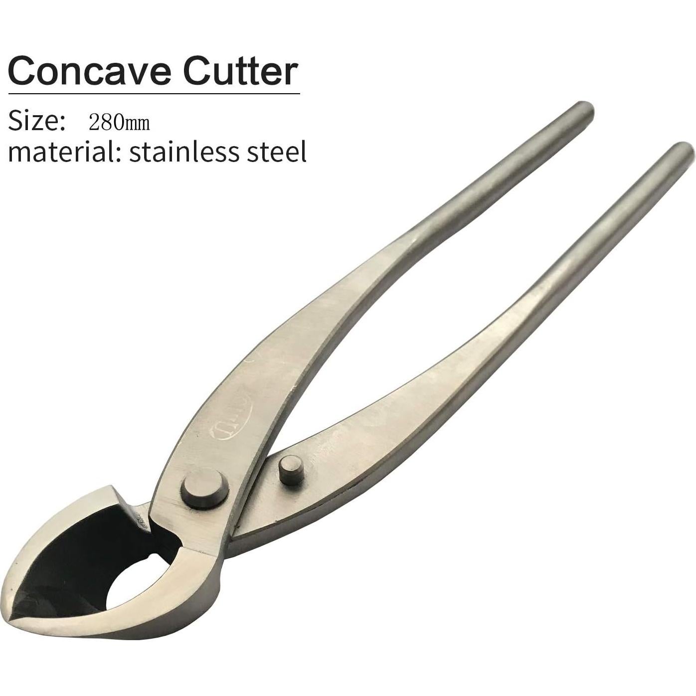 Juego de herramientas de bonsái VOUIU 3 piezas acero inoxidable