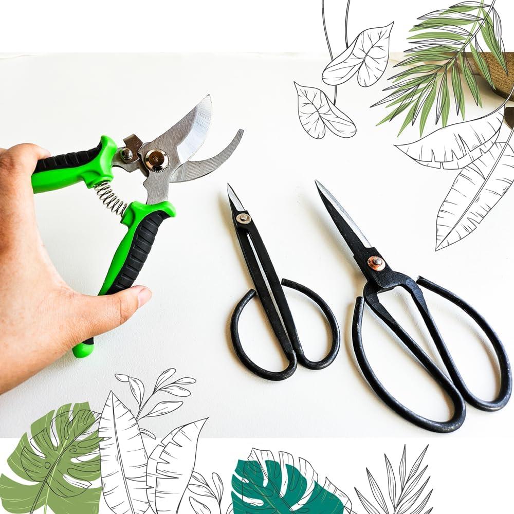 Kit de Herramientas para Bonsai Bonfino 22 Pcs con Alfombrilla