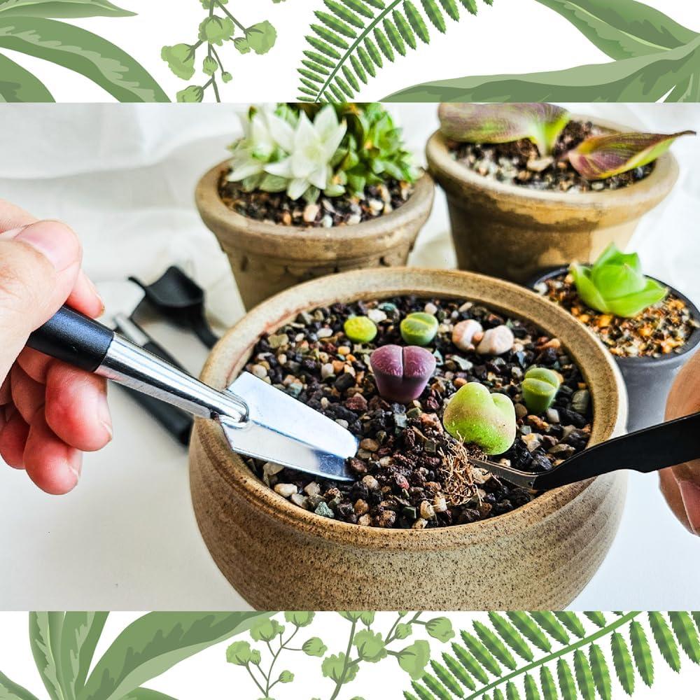 Kit de Herramientas para Bonsai Bonfino 22 Pcs con Alfombrilla