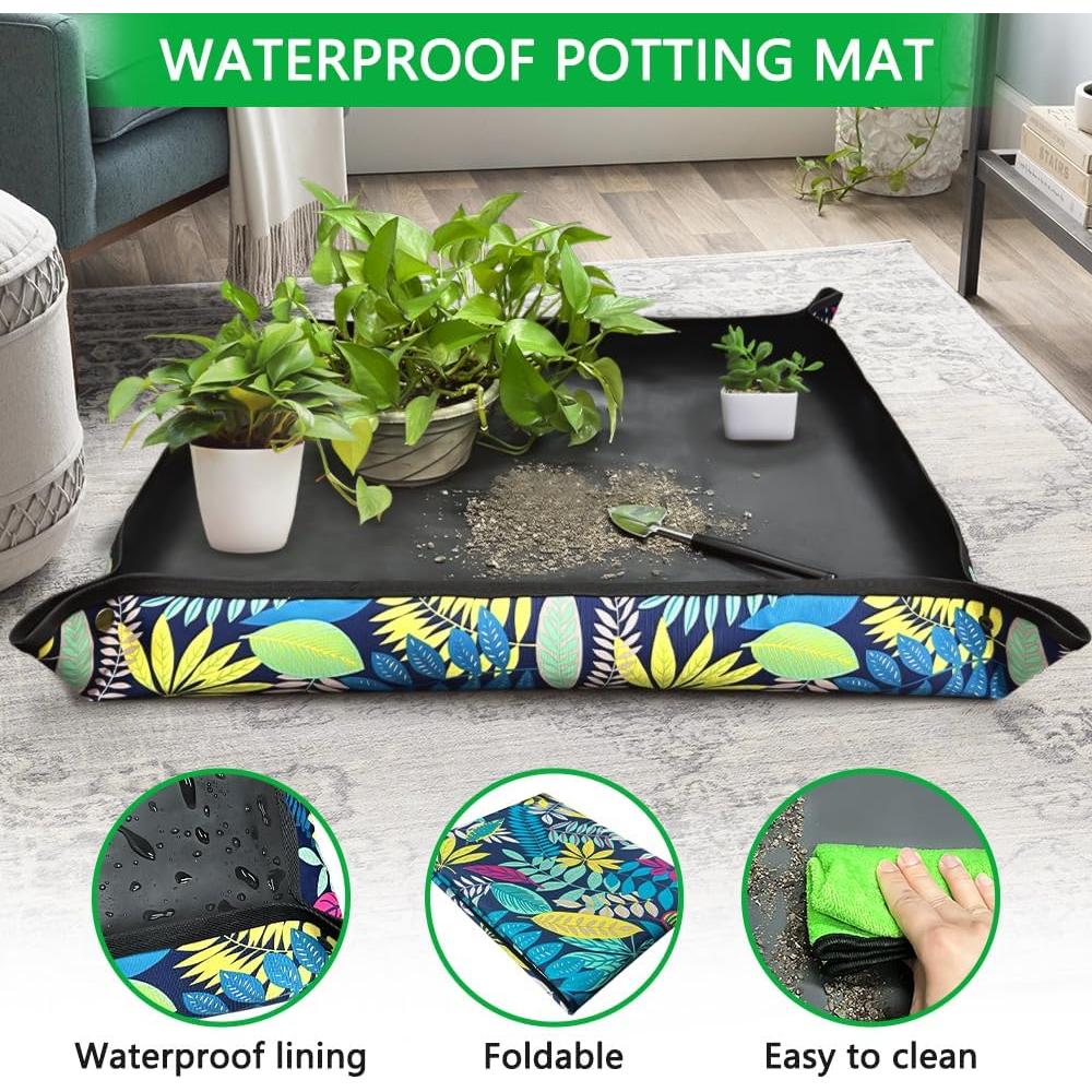 Kit de Herramientas para Bonsai Bonfino 22 Pcs con Alfombrilla