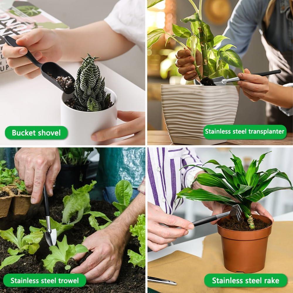 Kit de Herramientas para Bonsai Bonfino 22 Pcs con Alfombrilla