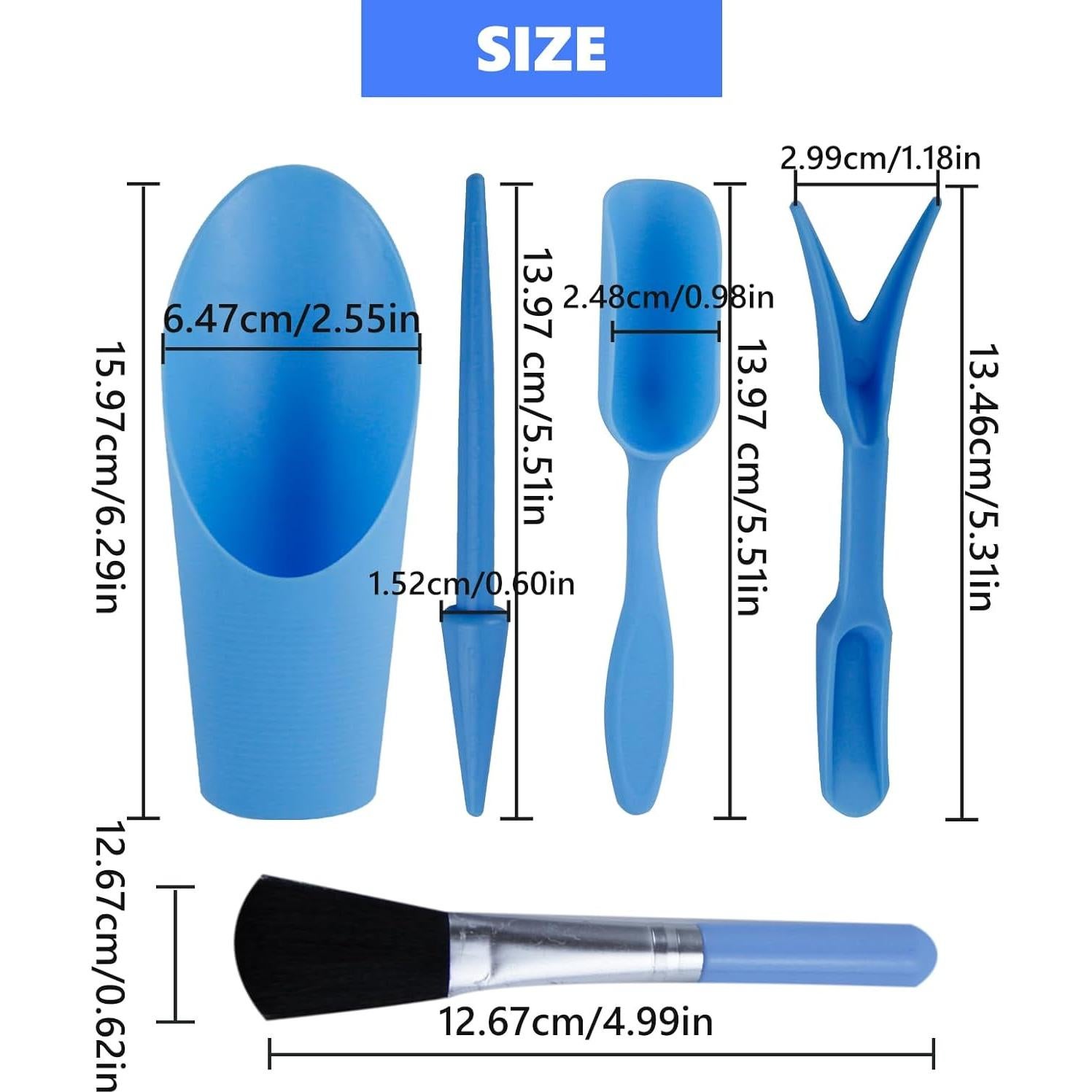 Juego de Herramientas de Jardín Mini 5 Piezas Abvsdu para Suculentas