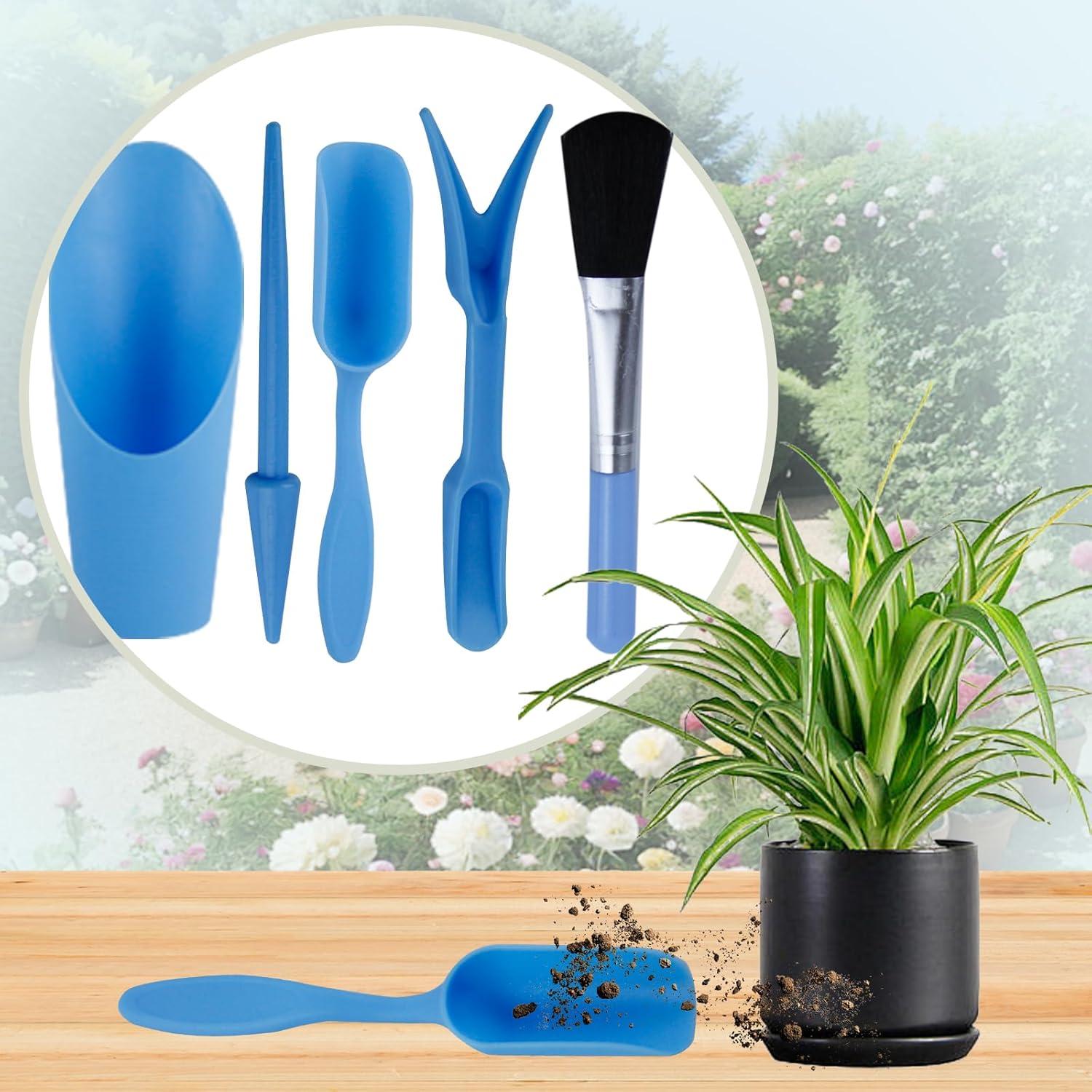 Juego de Herramientas de Jardín Mini 5 Piezas Abvsdu para Suculentas