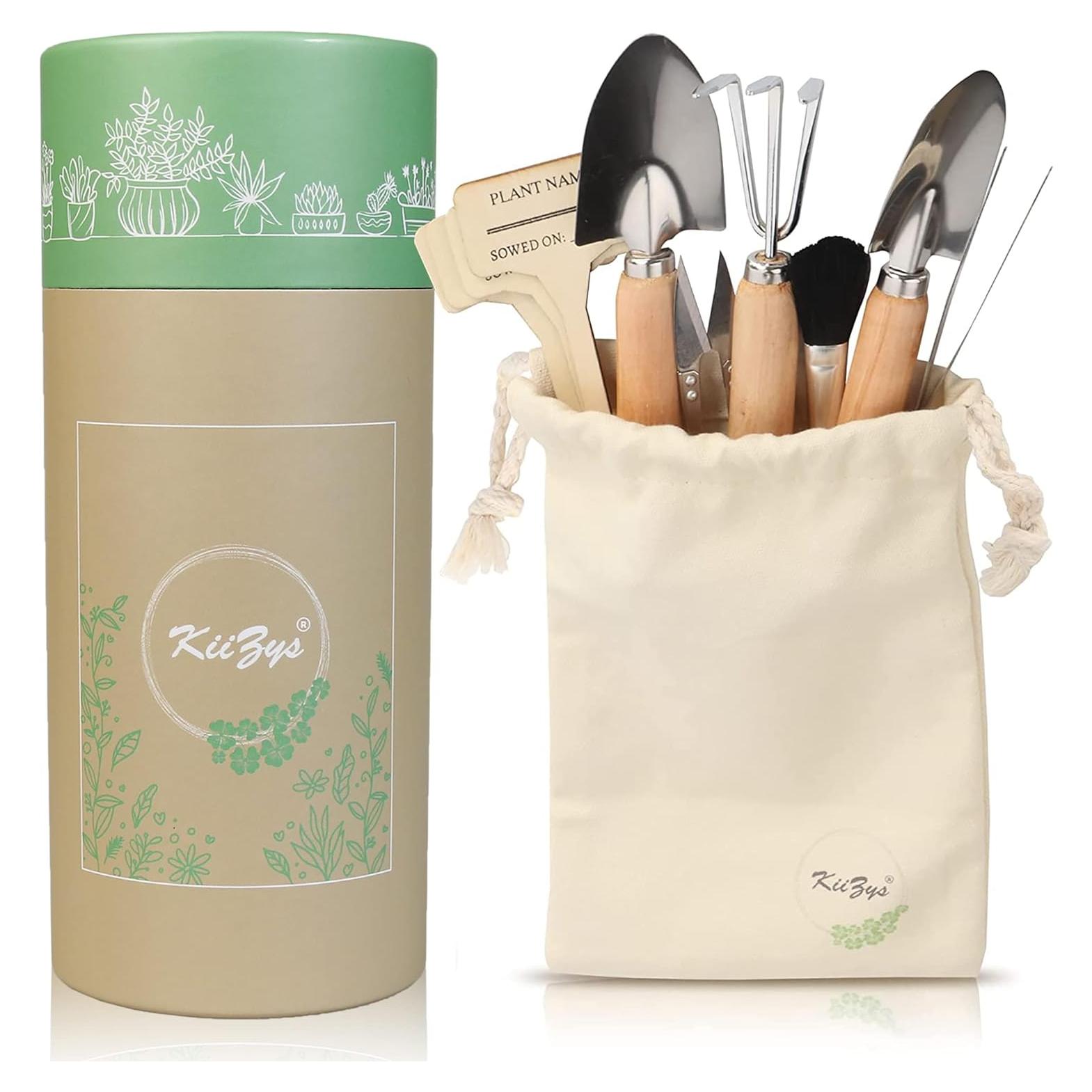 Juego de Herramientas de Jardín KiiZYS 12 Piezas para Interior