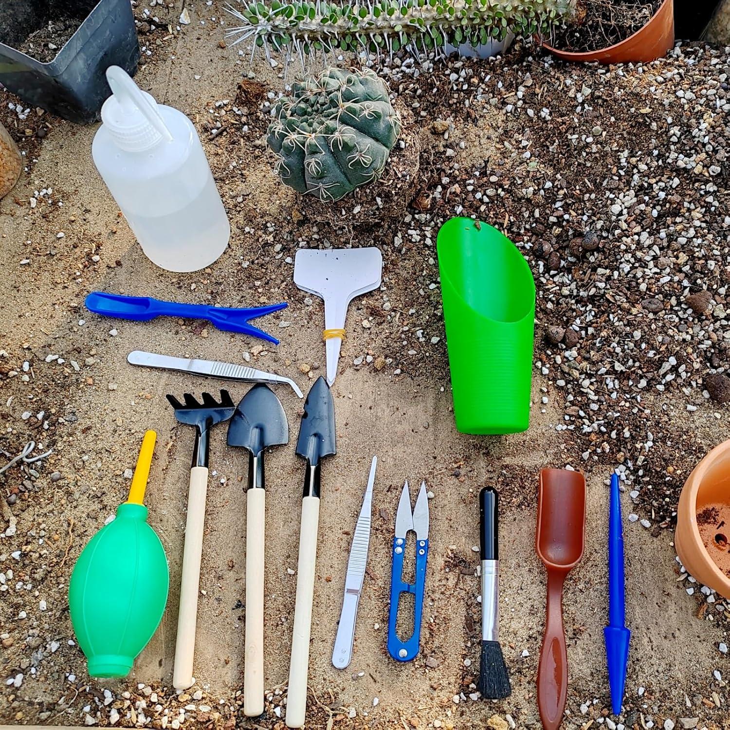 Juego de Herramientas para Suculentas GXXMEI 20 Piezas