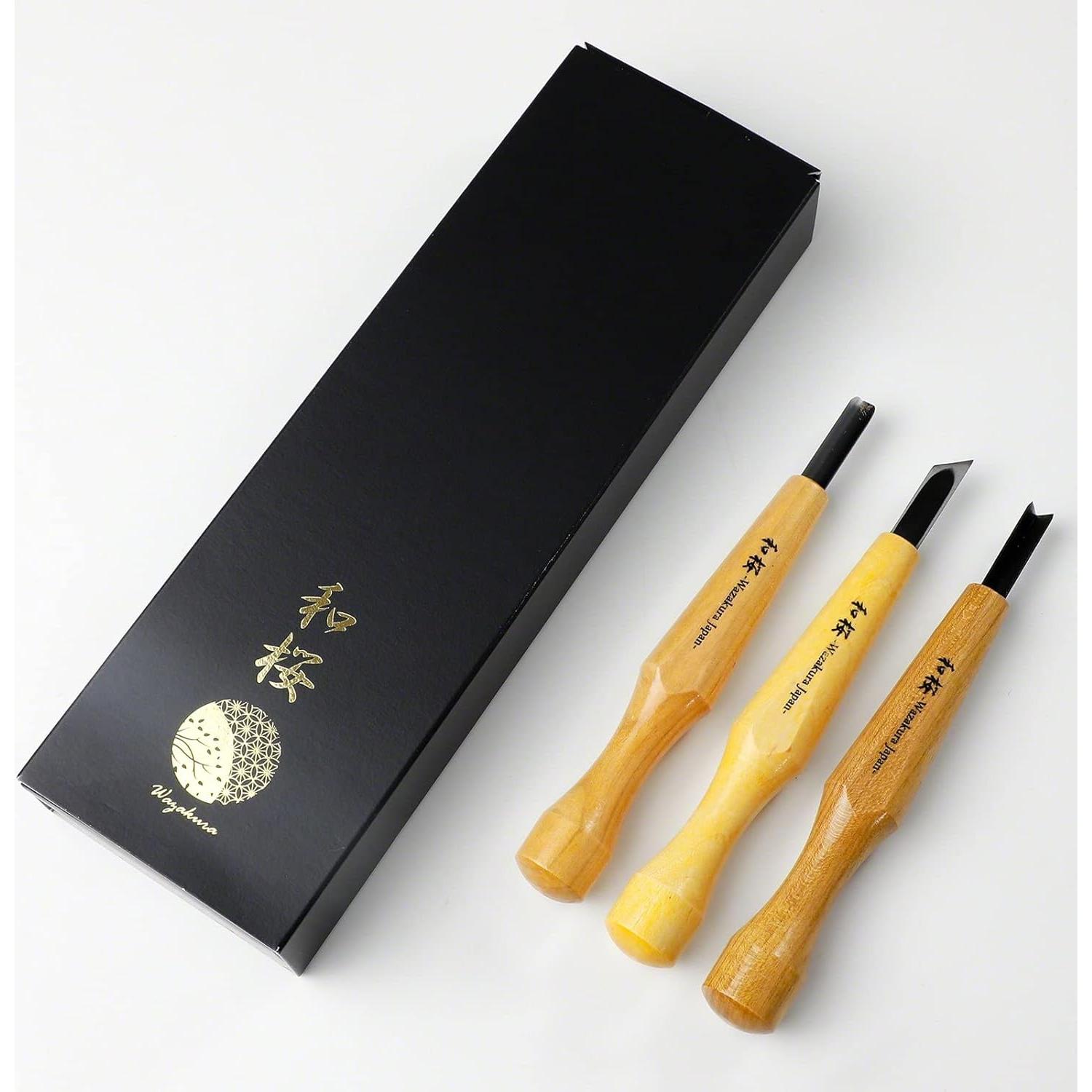 Kit de Cinceles para Bonsai Wazakura 3PCS - Hecho en Japón