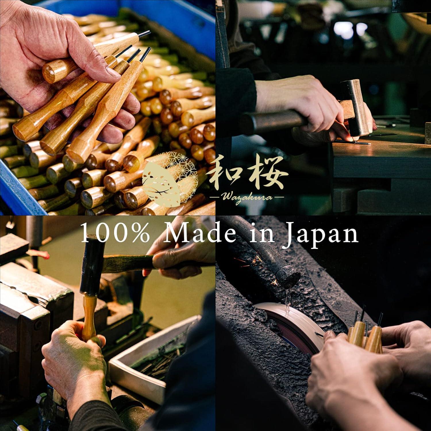 Kit de Cinceles para Bonsai Wazakura 3PCS - Hecho en Japón