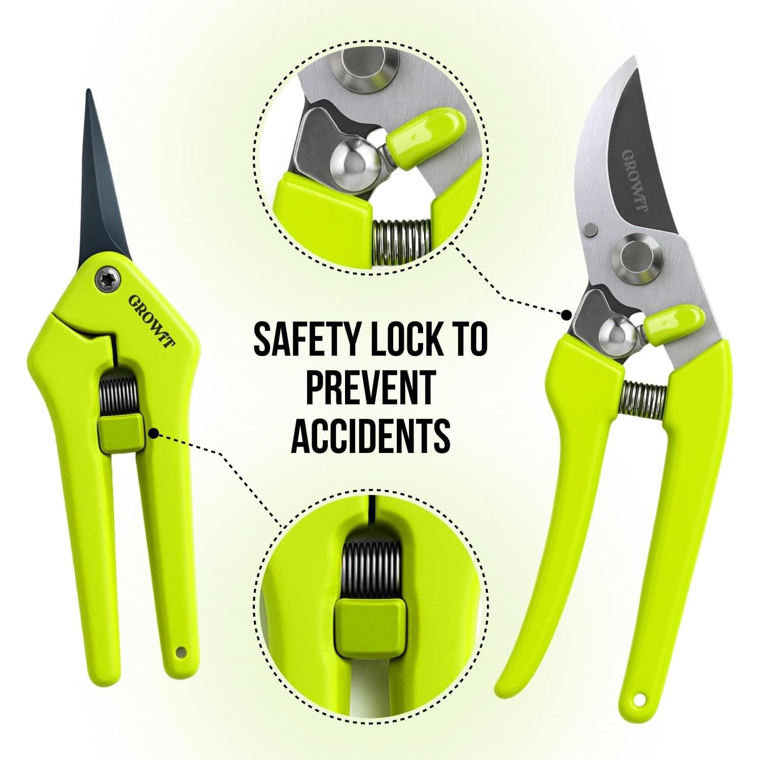 Juego de Tijeras de Podar Craft911 - Acero Inoxidable 17.78 cm