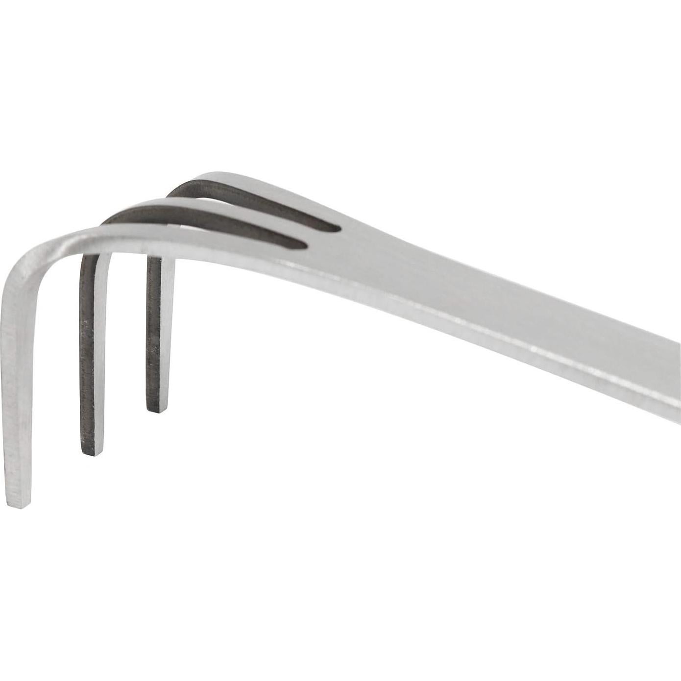 Rastrillo de Jardín Mini SQXBK de Acero Inoxidable 33x45mm