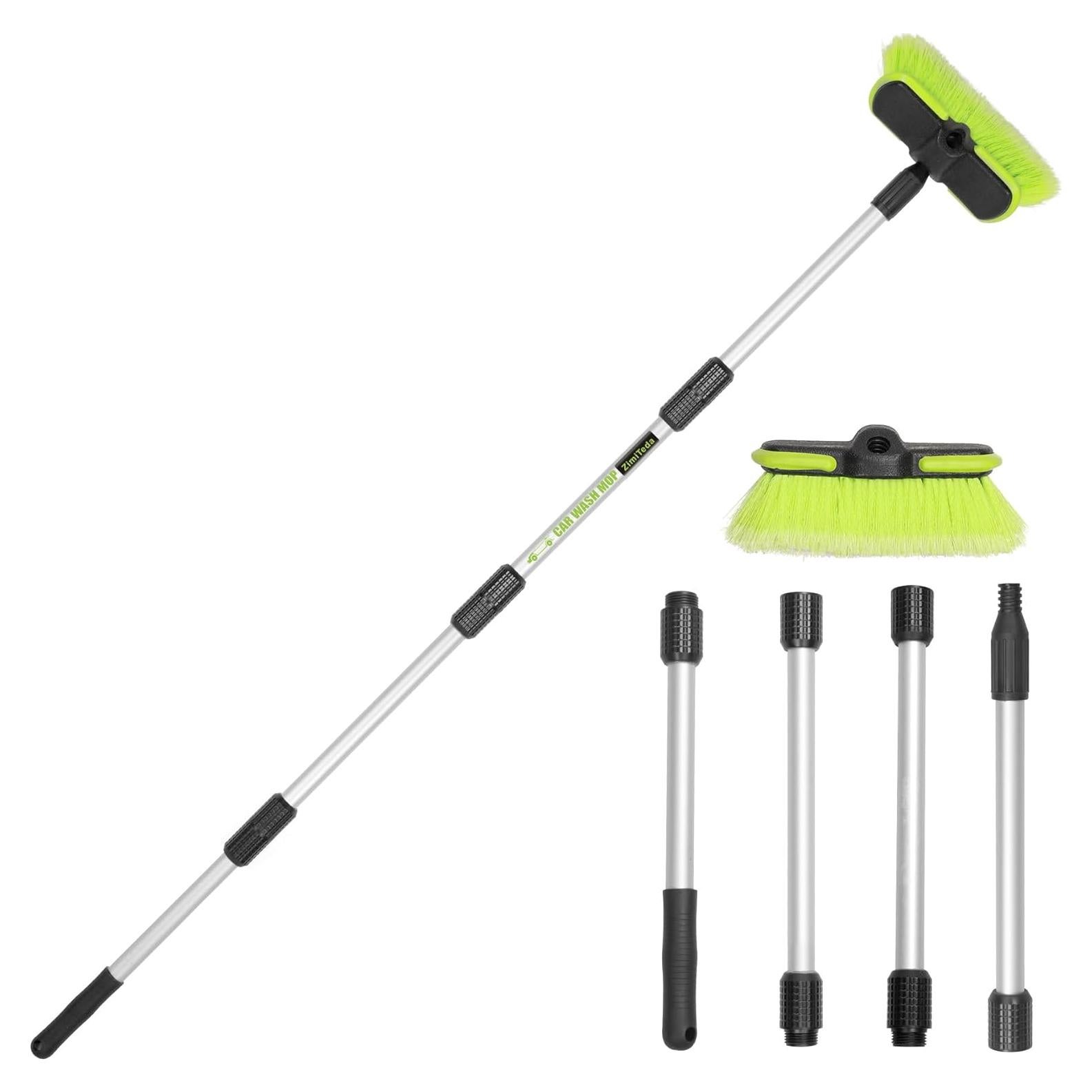 Cepillo de Lavado de Autos ZimiTeda 165cm Mango Extensible