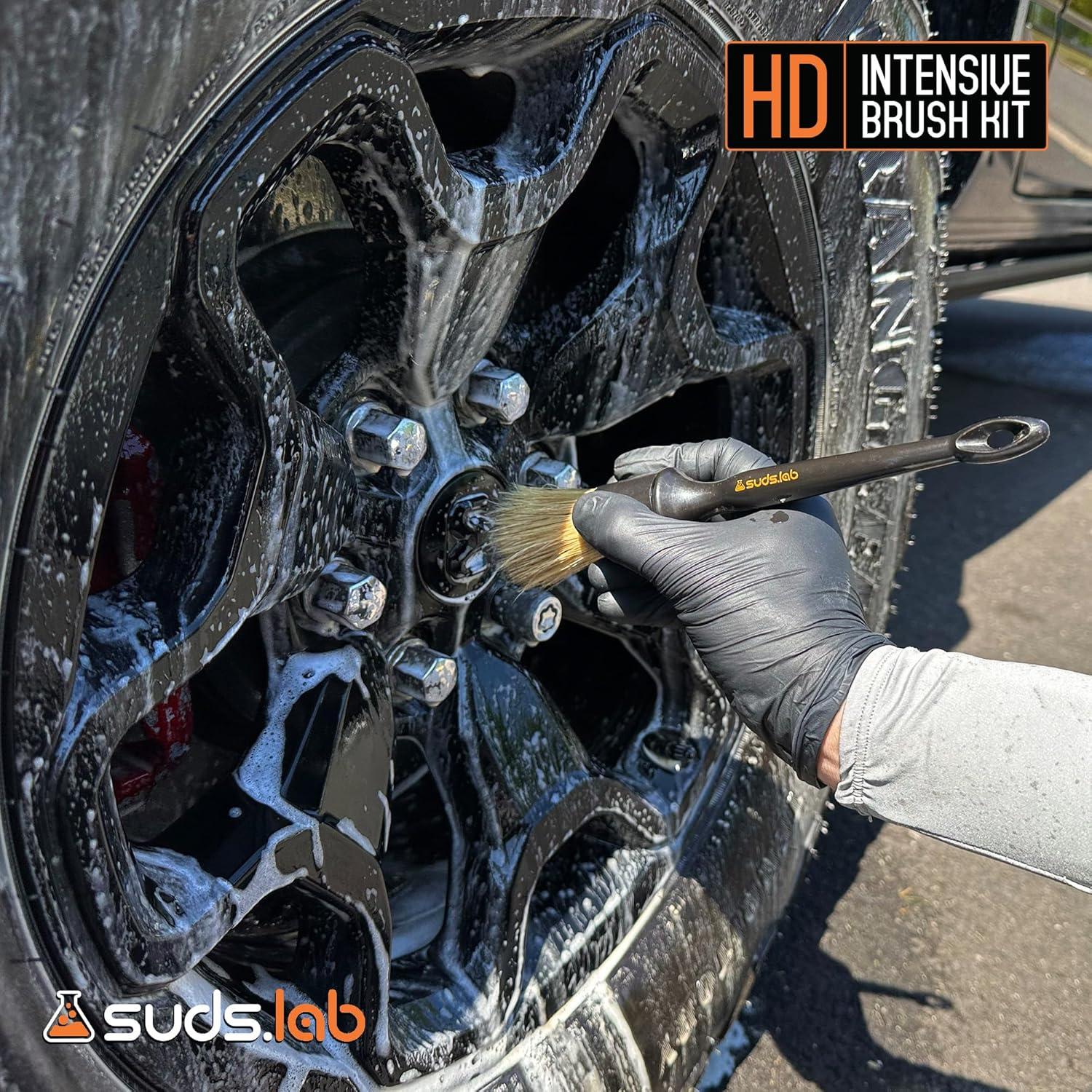 Kit de Cepillos Premium Suds Lab 3 Pack - Sin Rayones