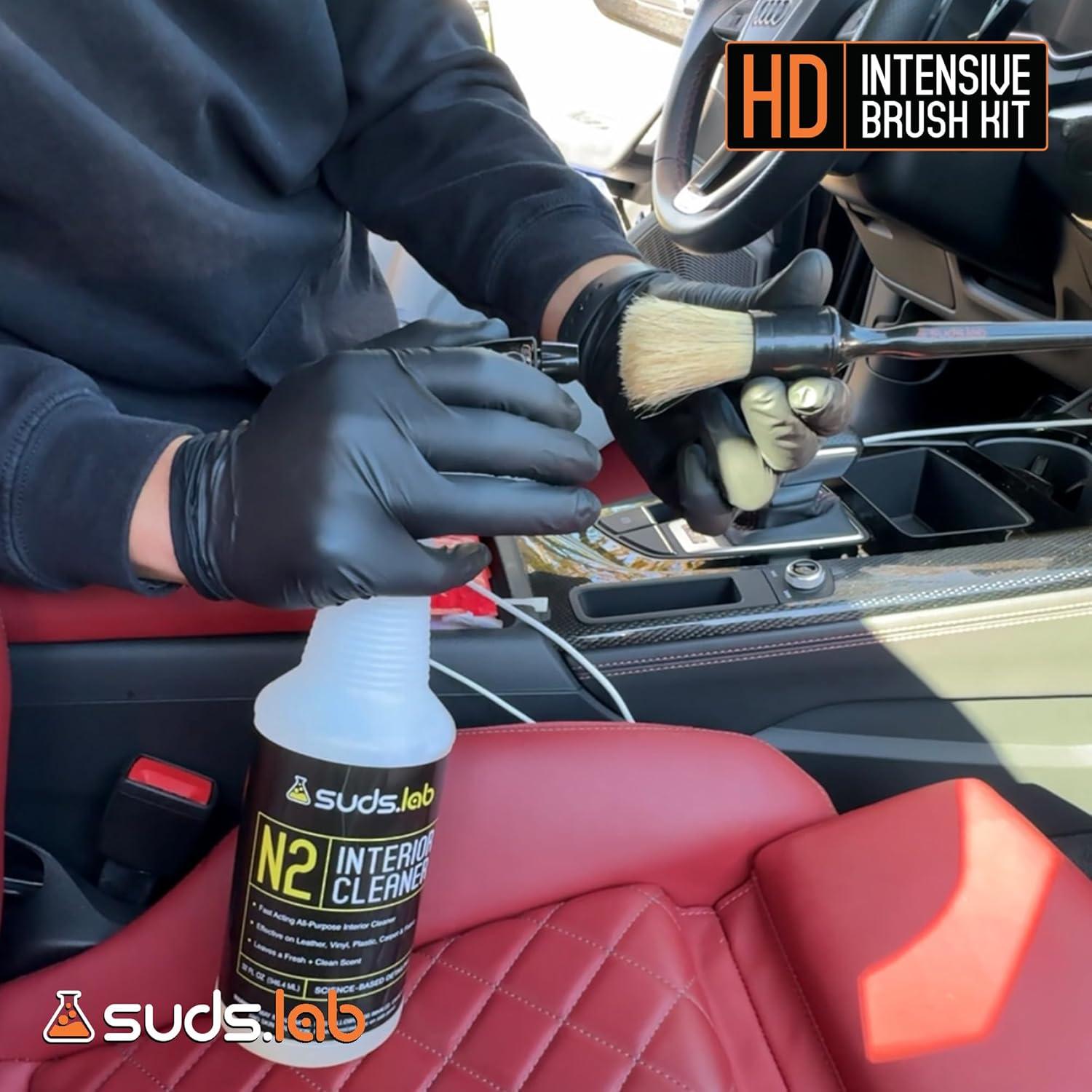 Kit de Cepillos Premium Suds Lab 3 Pack - Sin Rayones