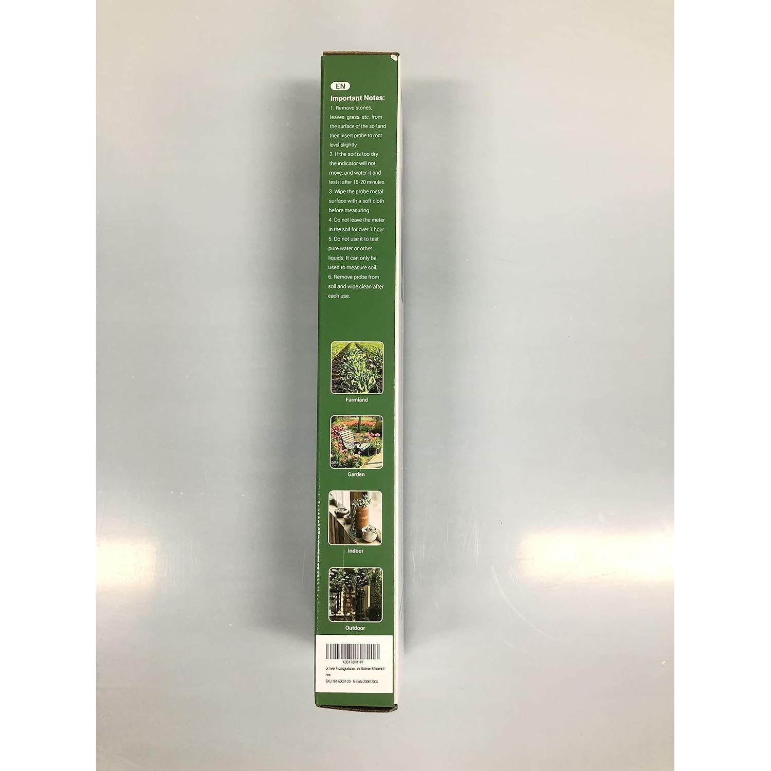 Medidor de Humedad de Suelo Dr.meter S10, Sensor 4-en-1 Verde