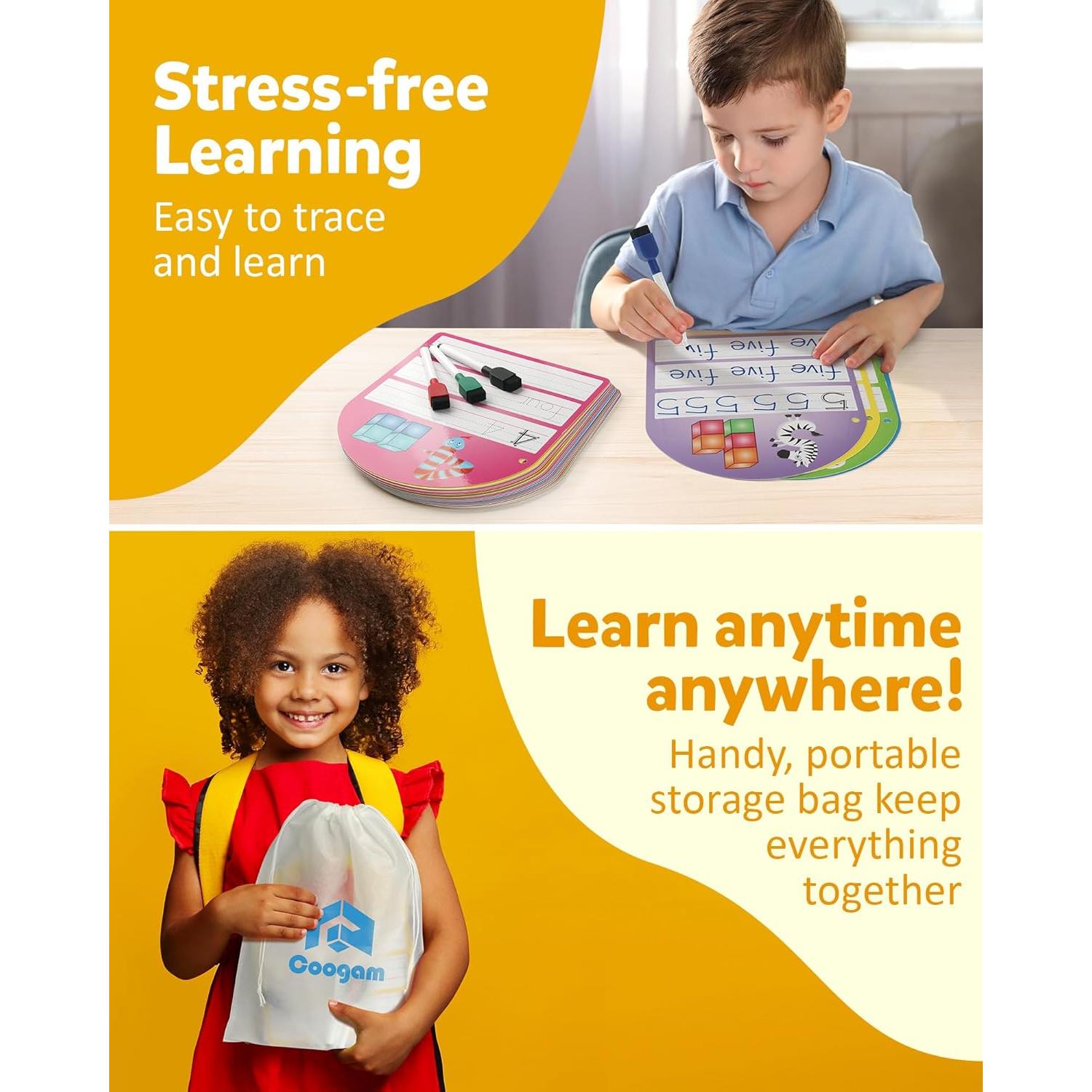 Cuaderno de Escritura Coogam para Preescolar 36 Piezas