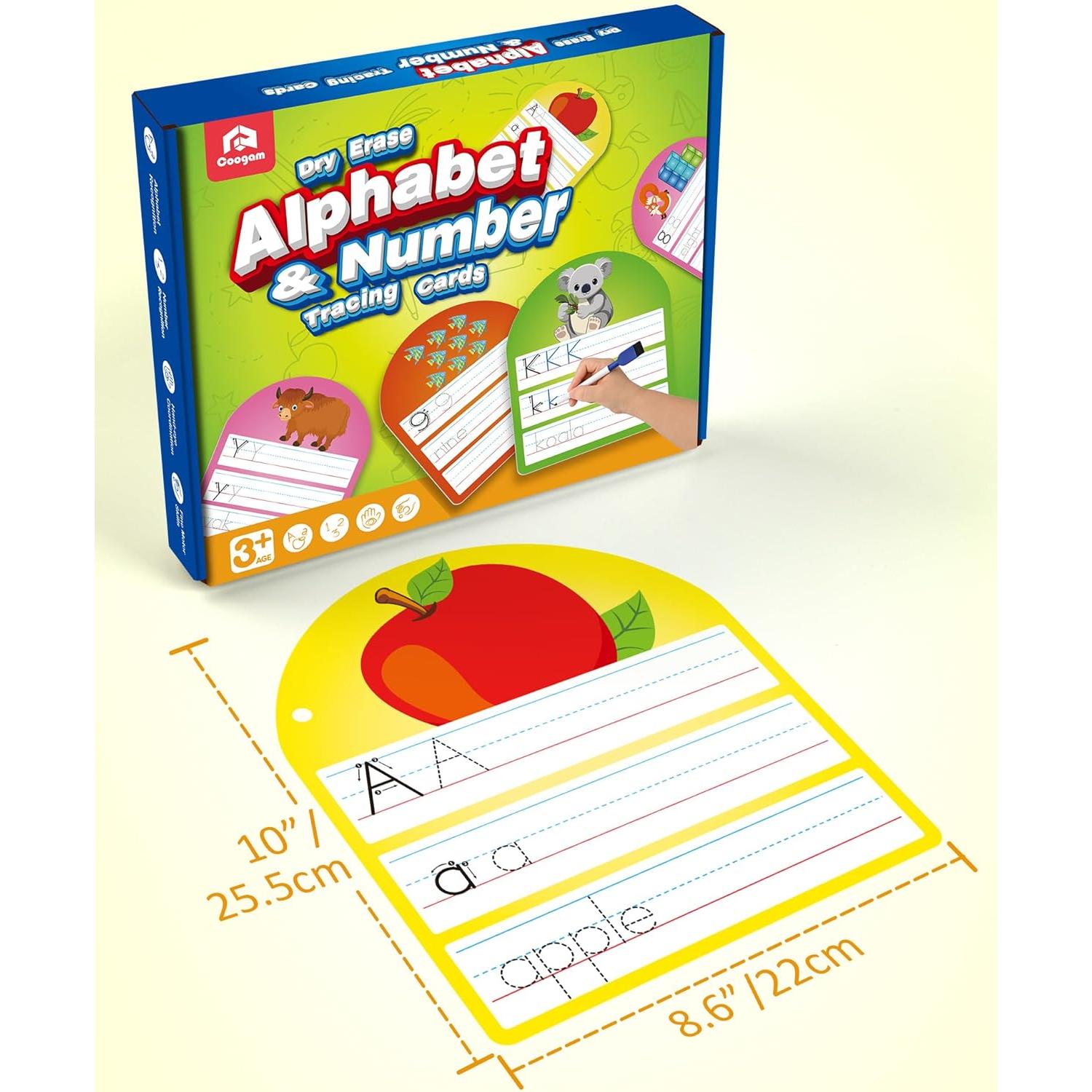 Cuaderno de Escritura Coogam para Preescolar 36 Piezas