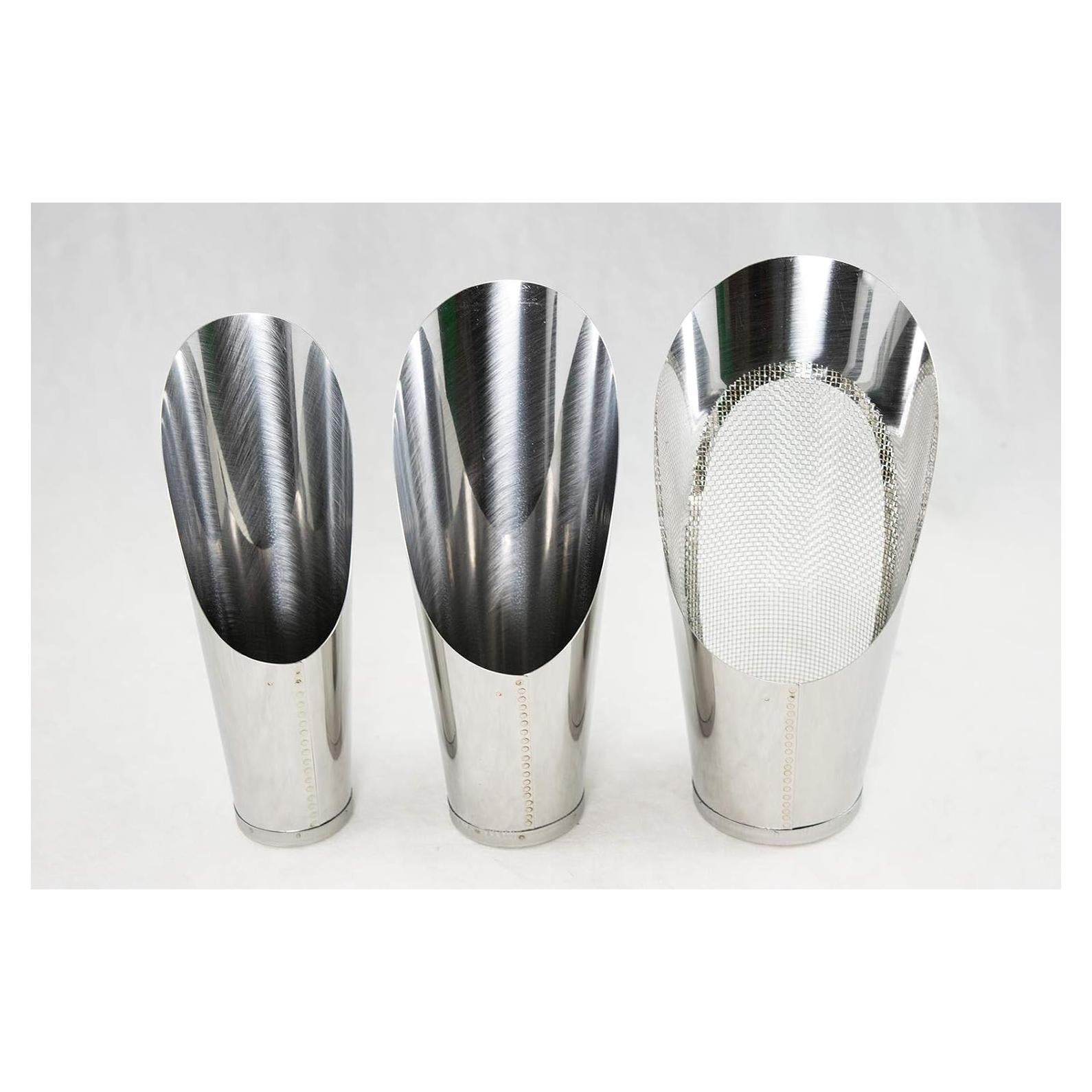 Juego de 3 Cucharas de Suelo Bonsai TAKA Acero Inoxidable