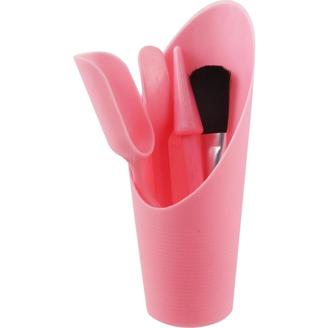 Juego de Herramientas de Jardín de Plástico Rosa - 5 Piezas