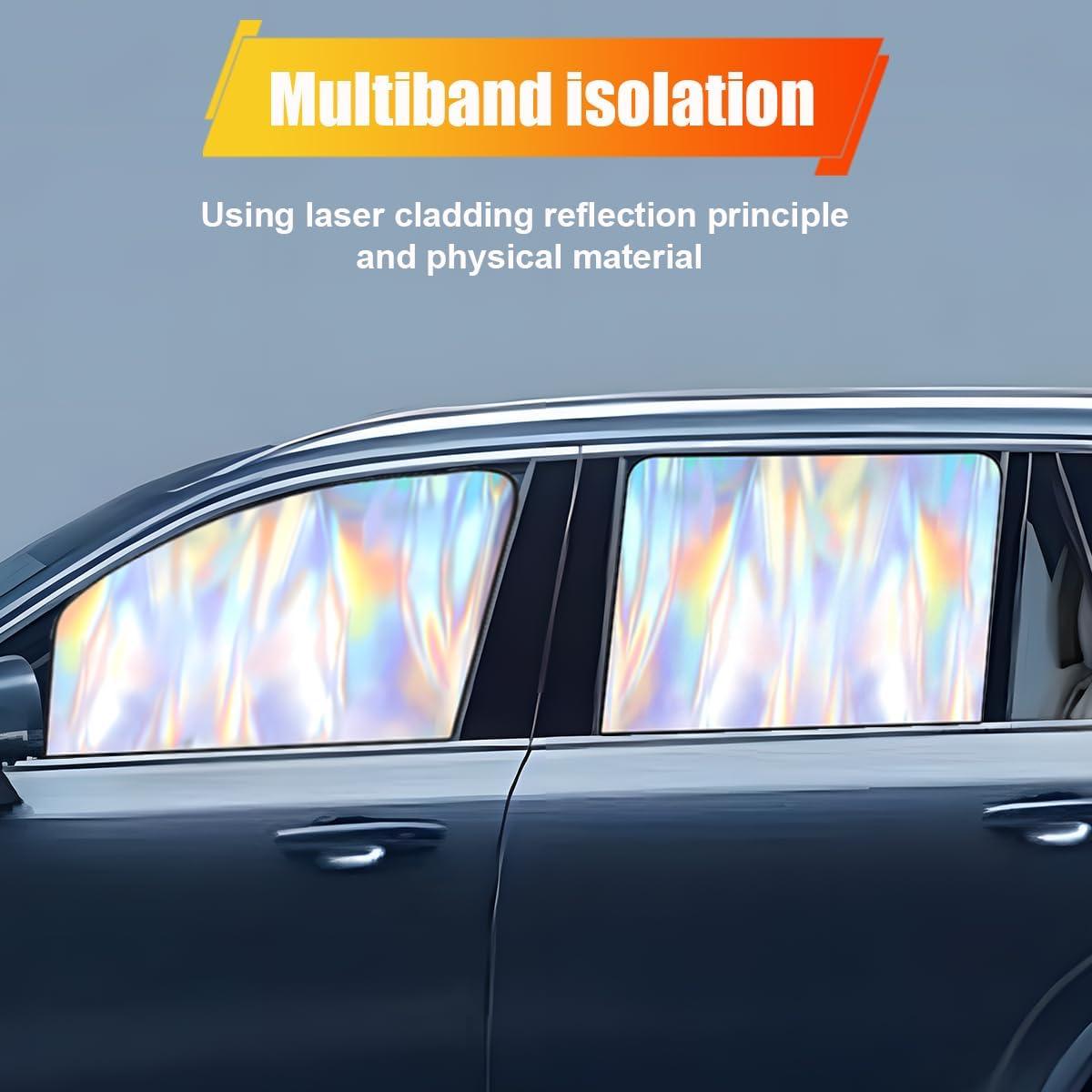 Cortina de Sombra Lateral Auto DUSCOKE 48.4x86cm UV Magnética