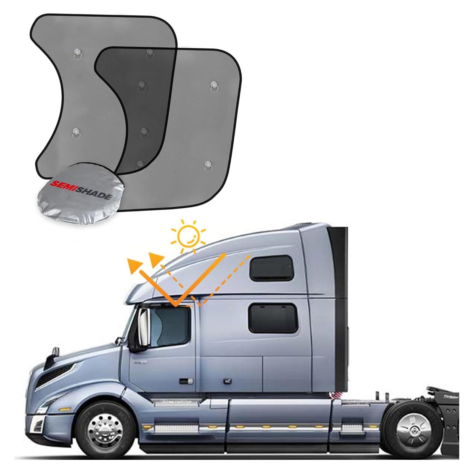 Protector Solar para Ventana Lateral Freightliner Cascadia