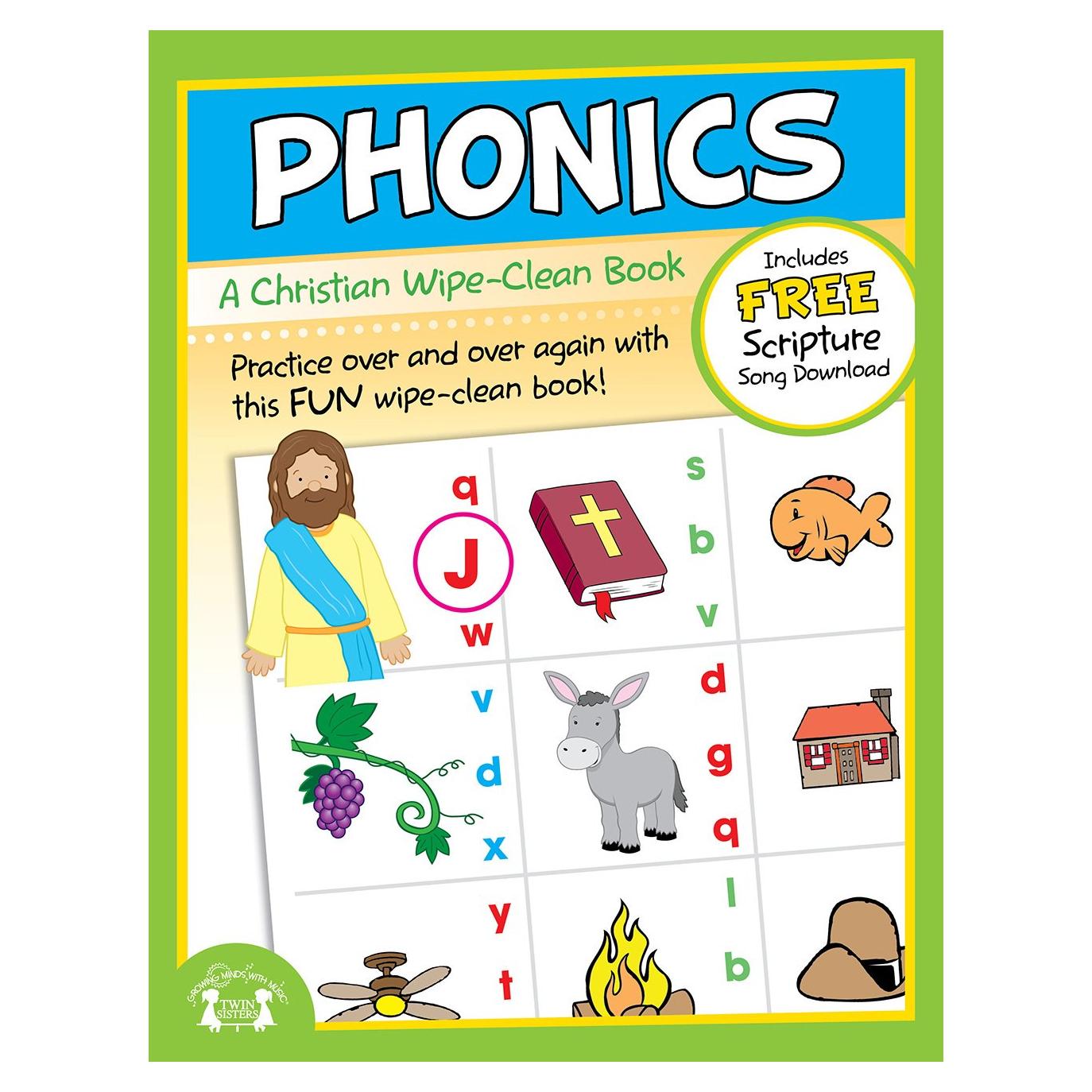 Phonics Christian Wipe-Clean Workbook (Let's Do It Again! Workbooks)