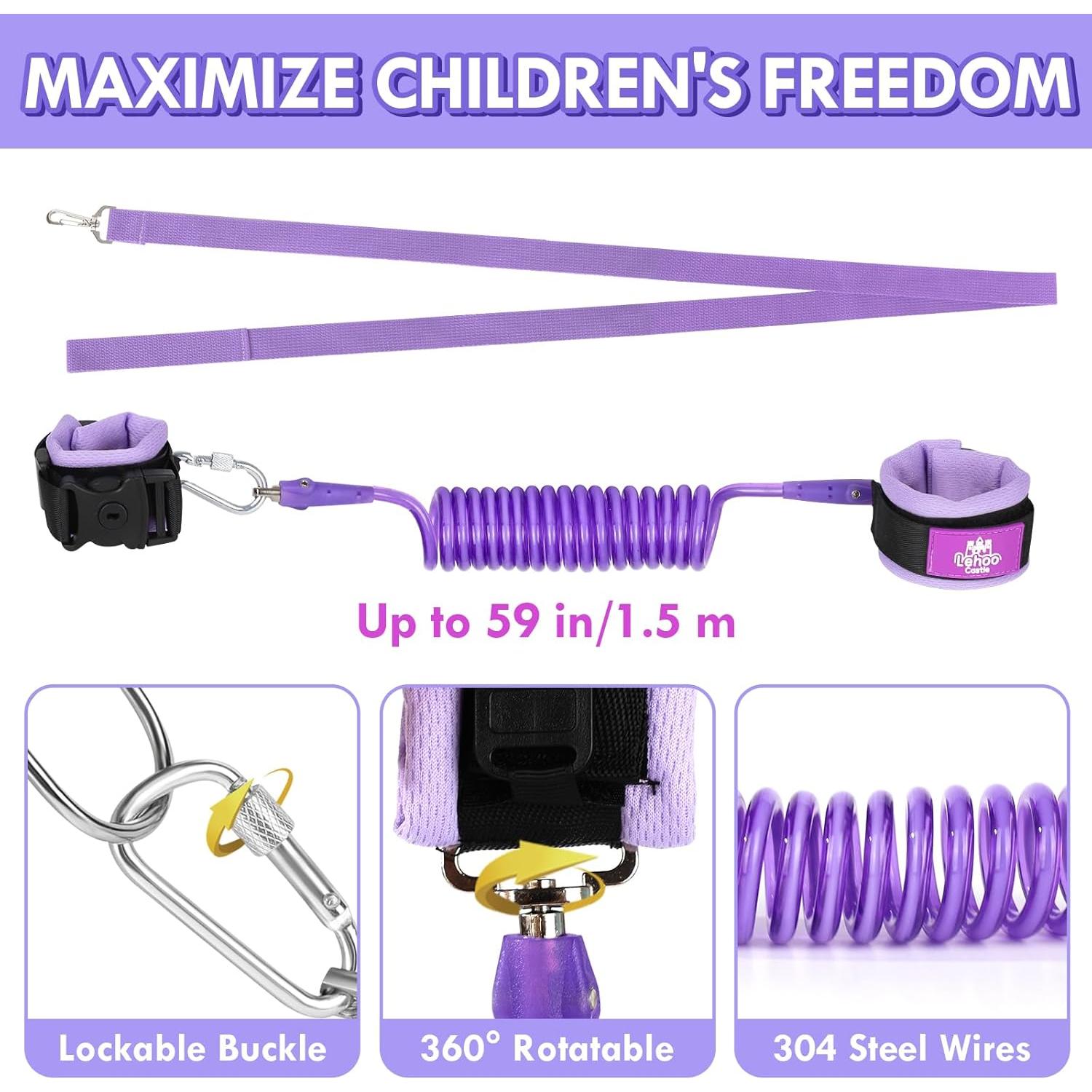 Correa de Seguridad para Niños Lehoo Castle 1-5 Años Mariposa