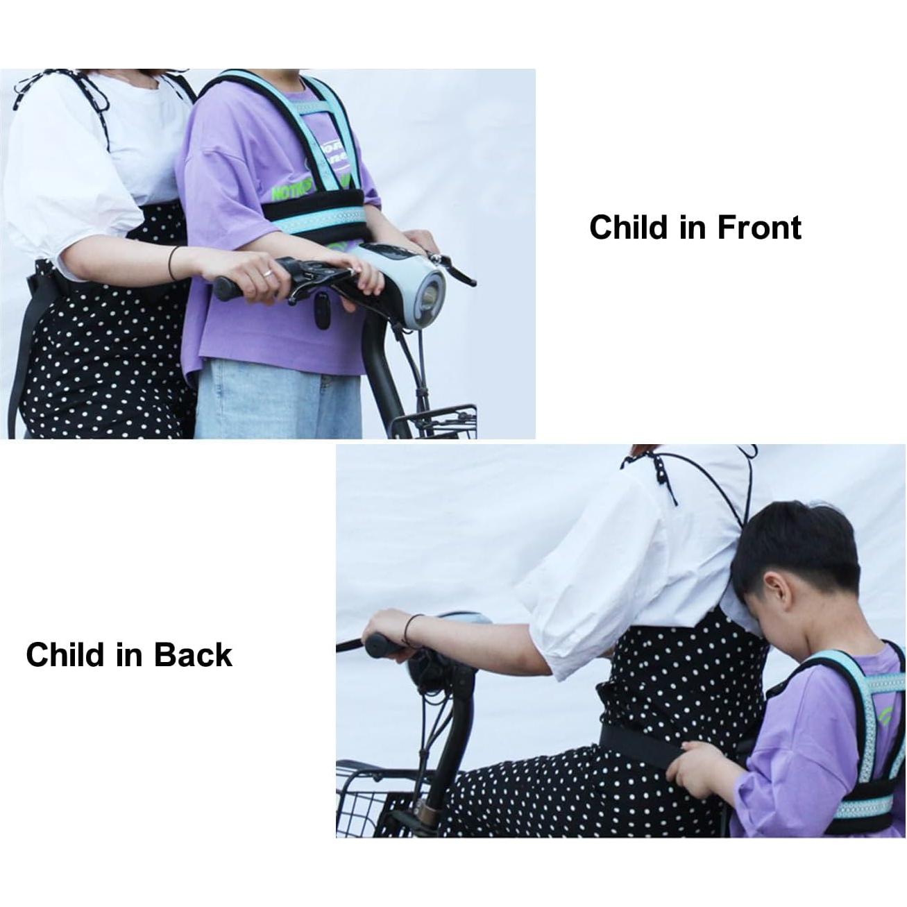 Arnés de Seguridad Infantil Holiberty para Motocicleta Naranja