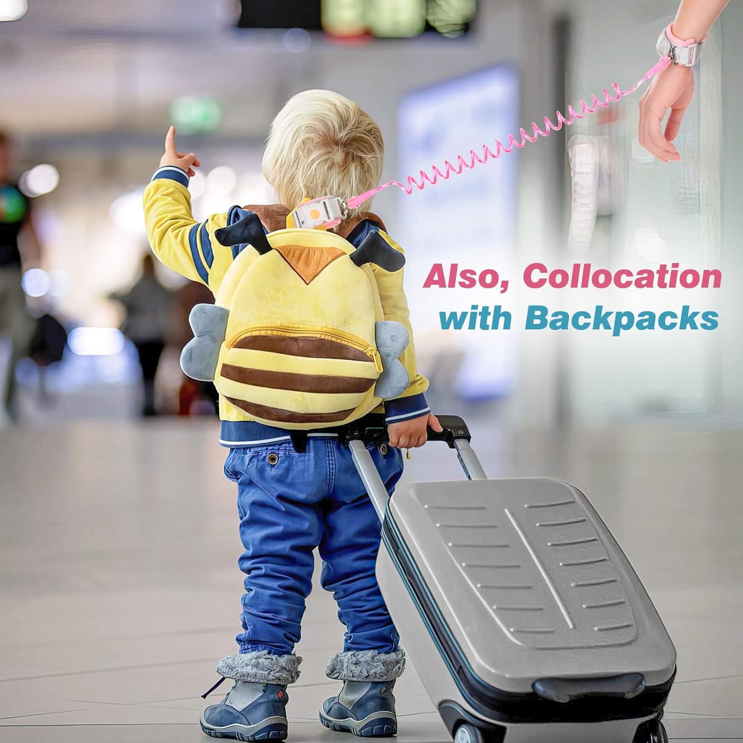 Arnés de Seguridad para Niños Zooawa 2Pack Azul y Rosa