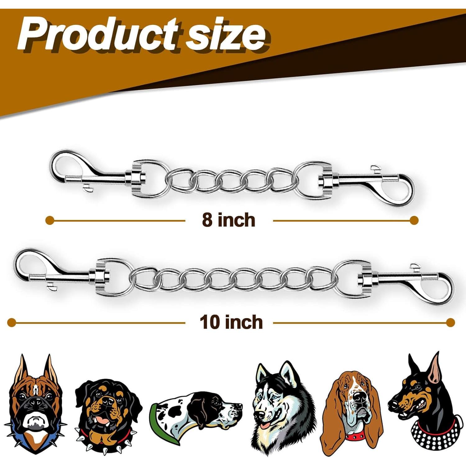 Clip de Respaldo para Collar de Perro HONGSAGE 20.32 cm