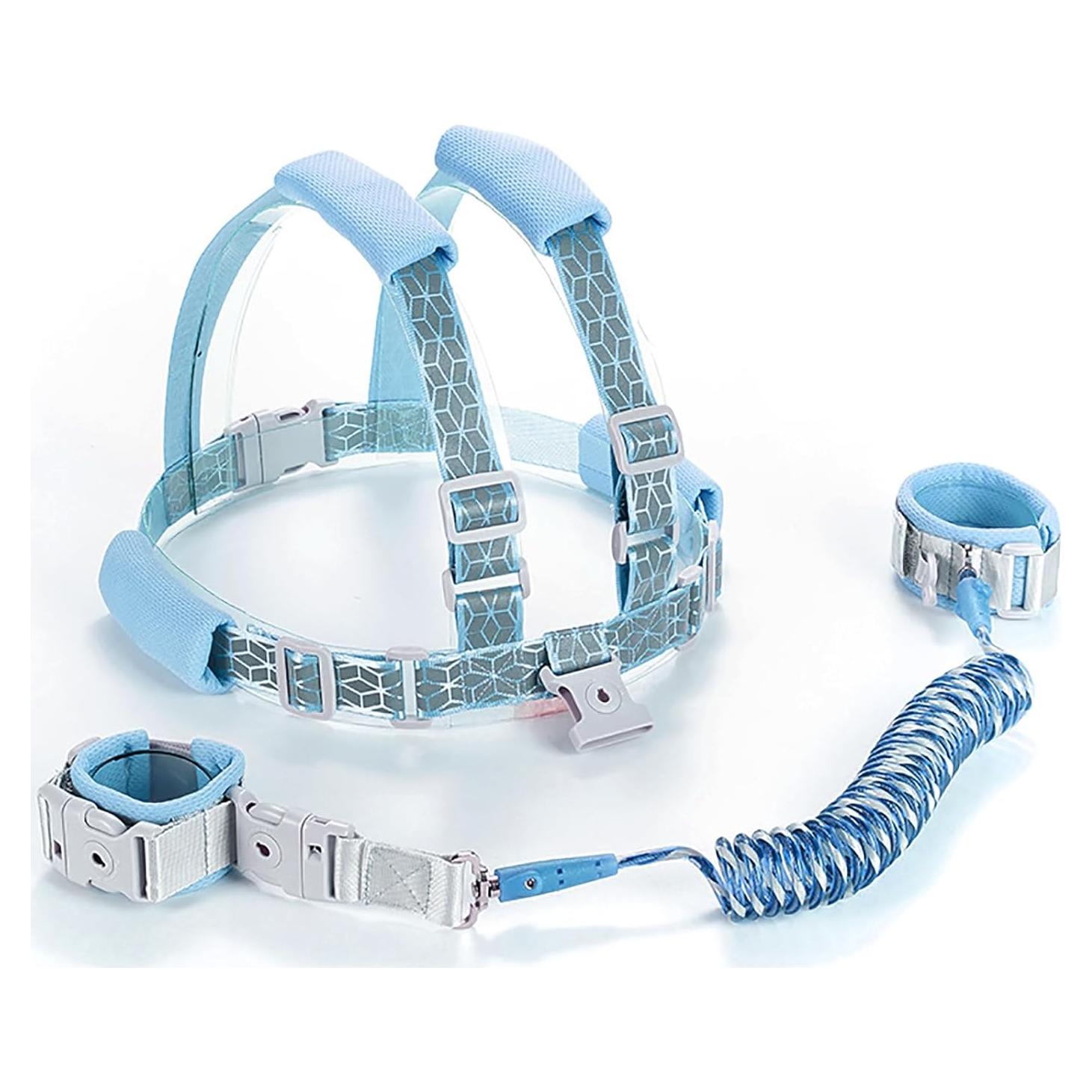 Arnés Reflectante para Niños Pequeños - 3 en 1 con Correa de Muñeca