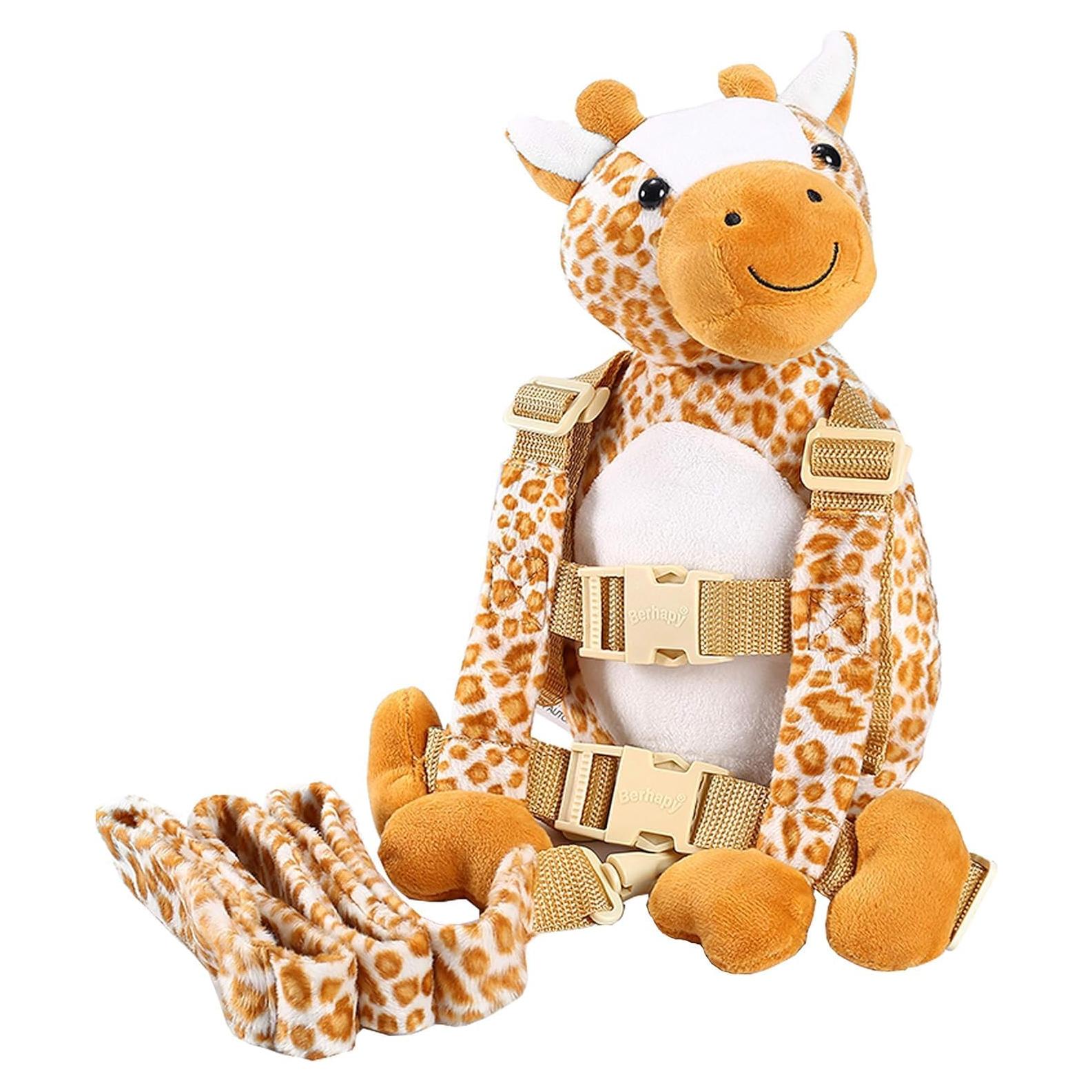 Mochila de Seguridad 2 en 1 Jirafa para Niños