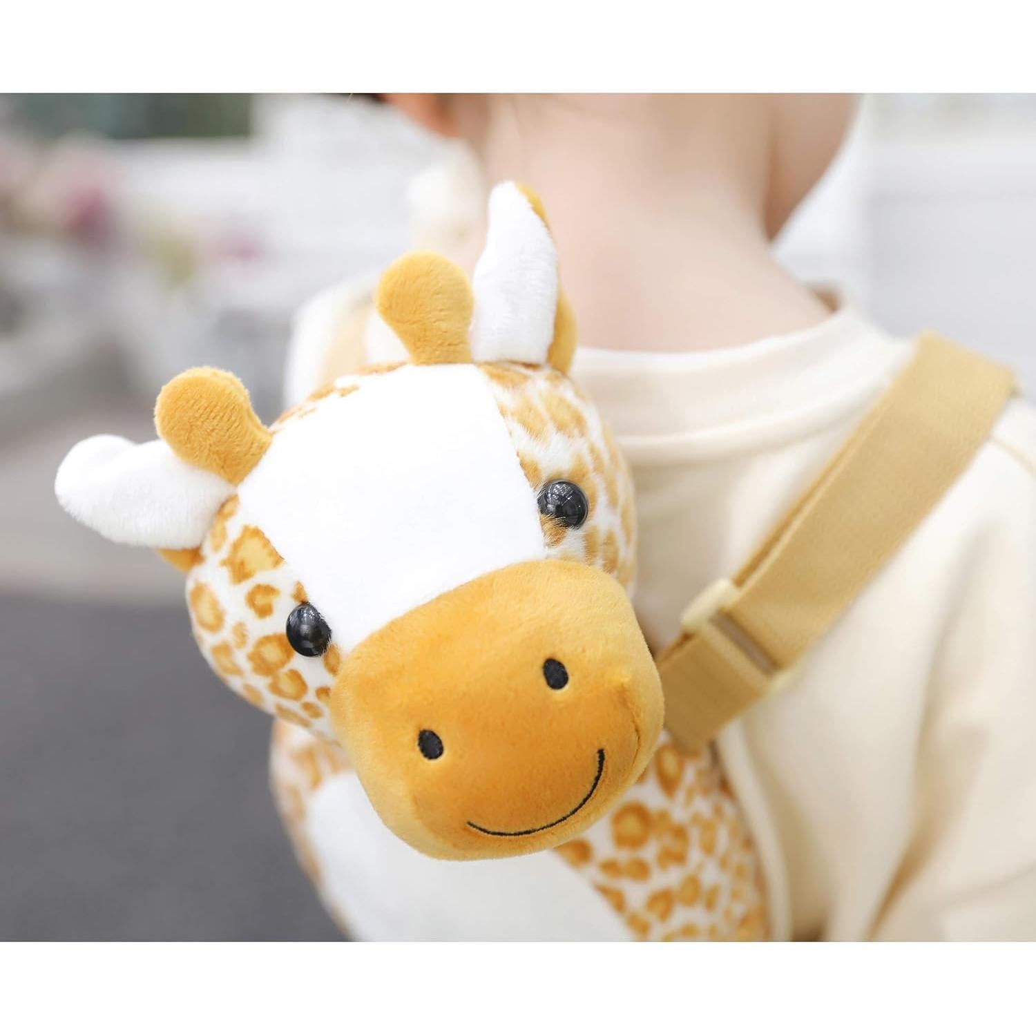 Mochila de Seguridad 2 en 1 Jirafa para Niños