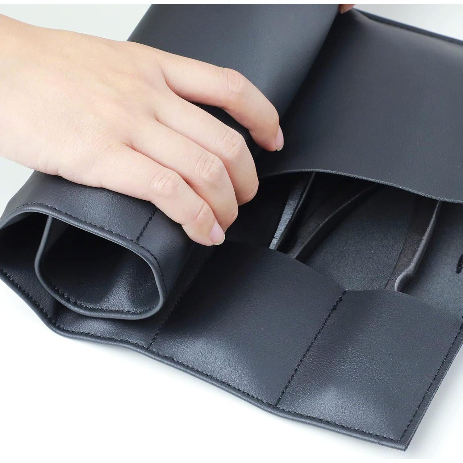 Funda de Herramientas de Bonsái Wazakura en Cuero Sintético 7 Bolsillos