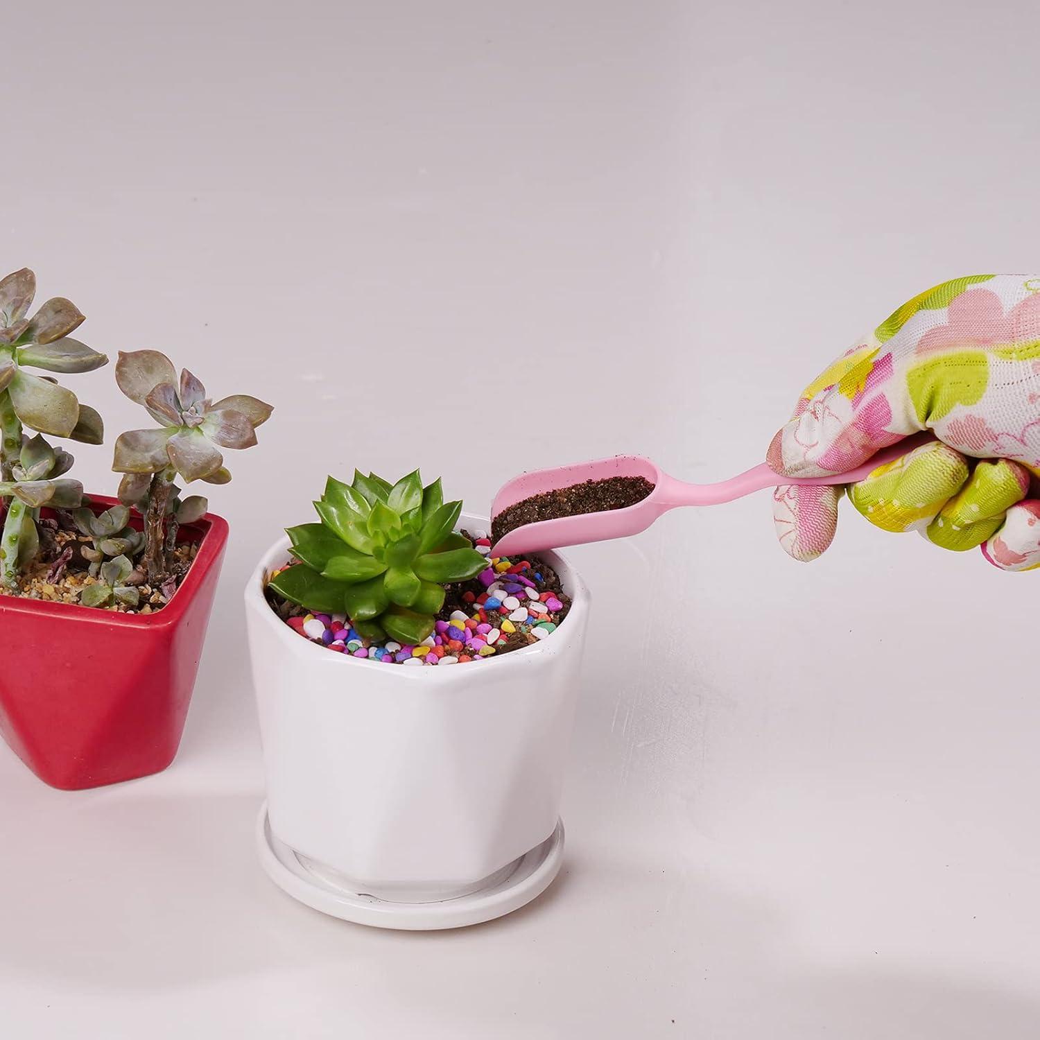 Juego de Herramientas de Jardín YANZI 11 Piezas Rosa