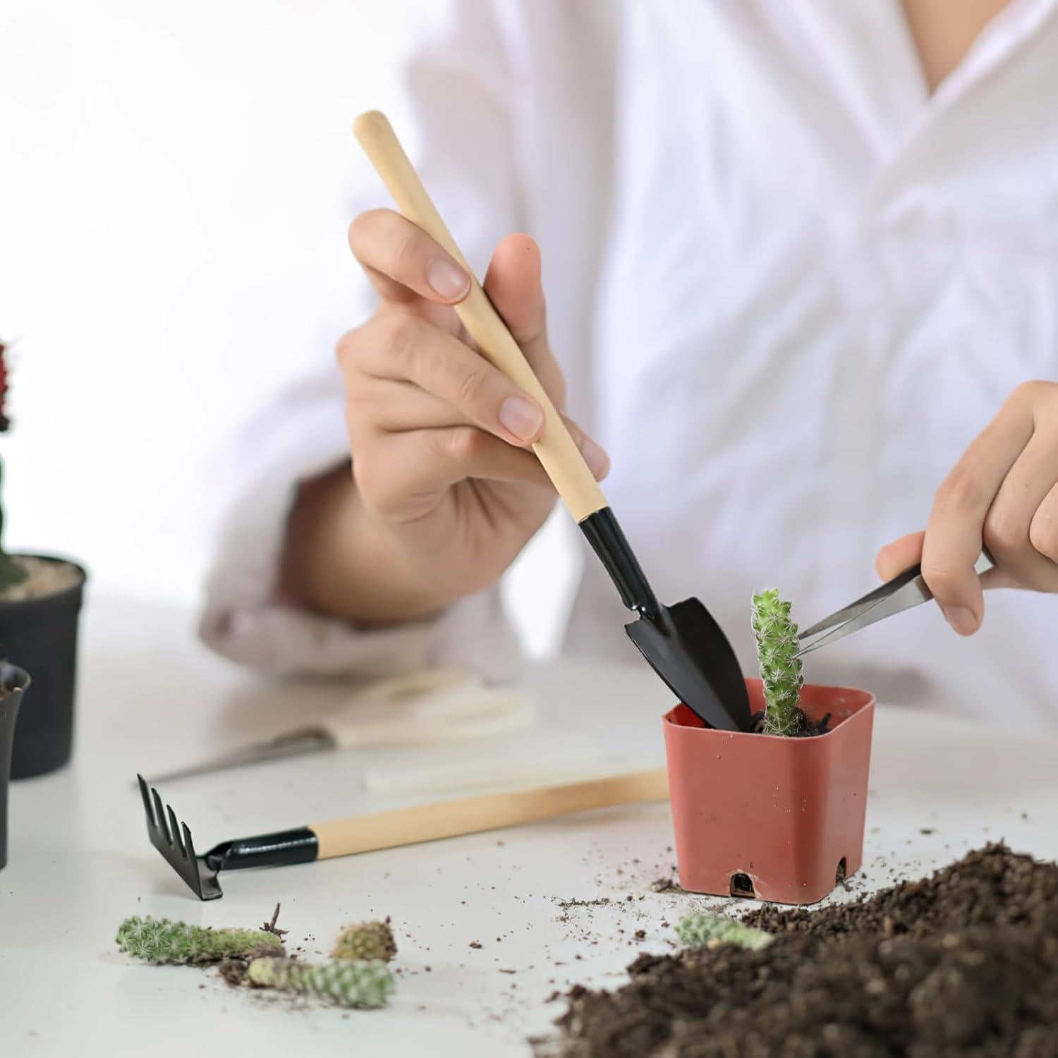 Set de Mini Herramientas de Jardinería DOITOOL - 3 Piezas