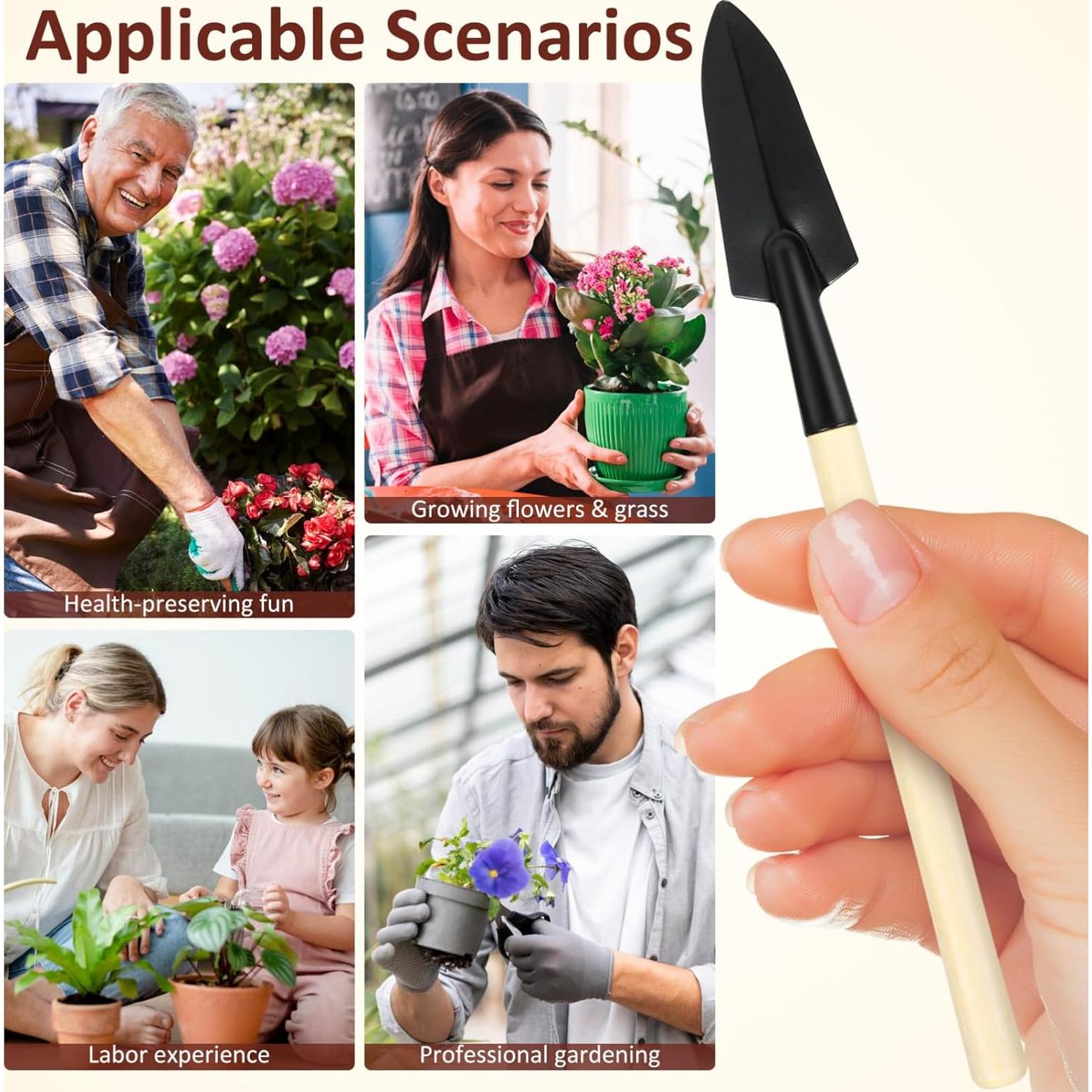 Set de Mini Herramientas de Jardinería DOITOOL - 3 Piezas