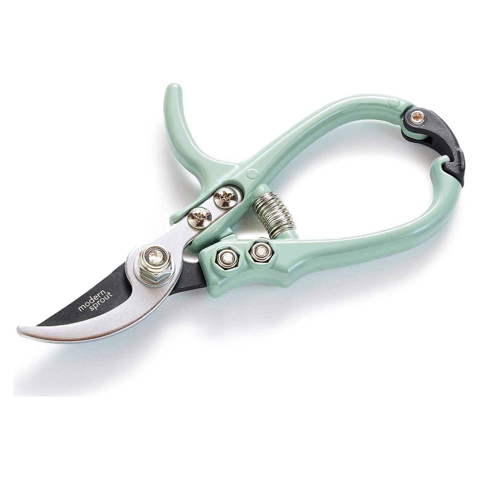 Tijeras de Podar Modern Sprout - Acero al Carbono - Verde