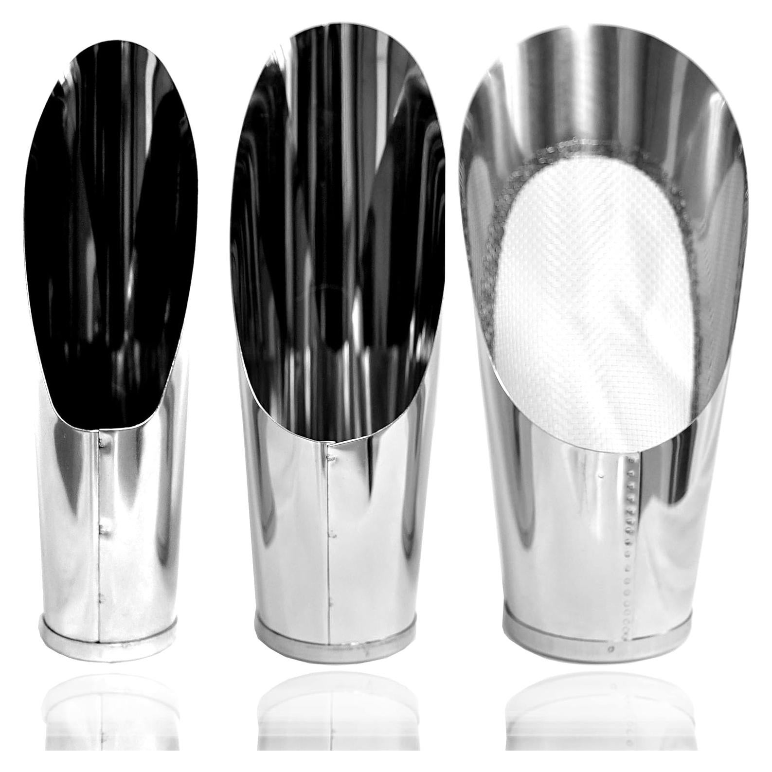 Juego de Palas para Bonsai Garden Helper - 3 Piezas de Acero Inoxidable